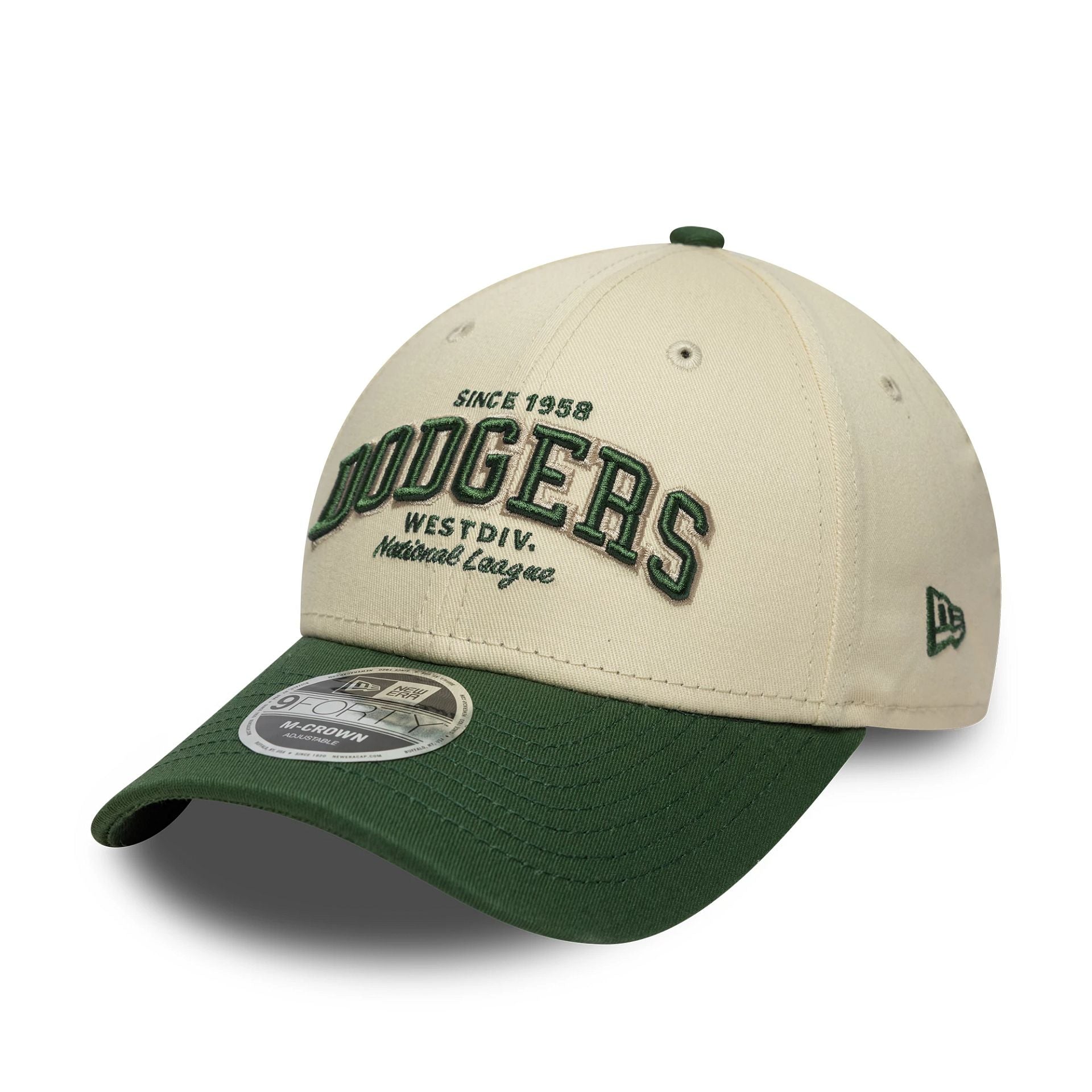 LA Dodgers MLB Wordmark Dark Green 9FORTY M-Crown Cap