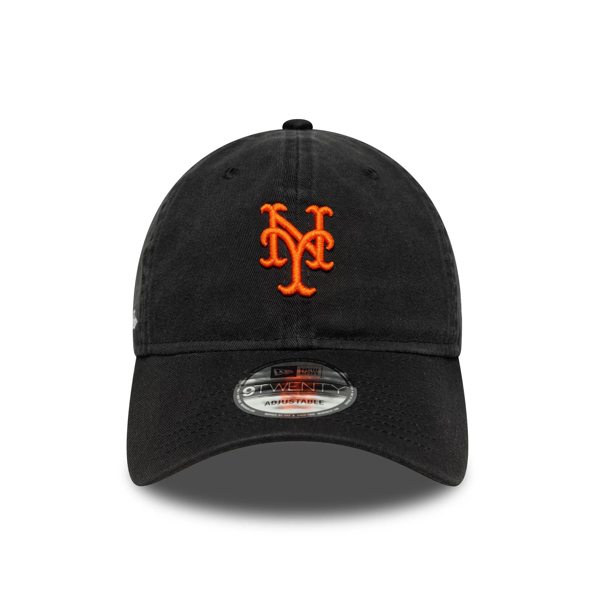 New York Mets MLB Washed Script Black 9TWENTY Cap