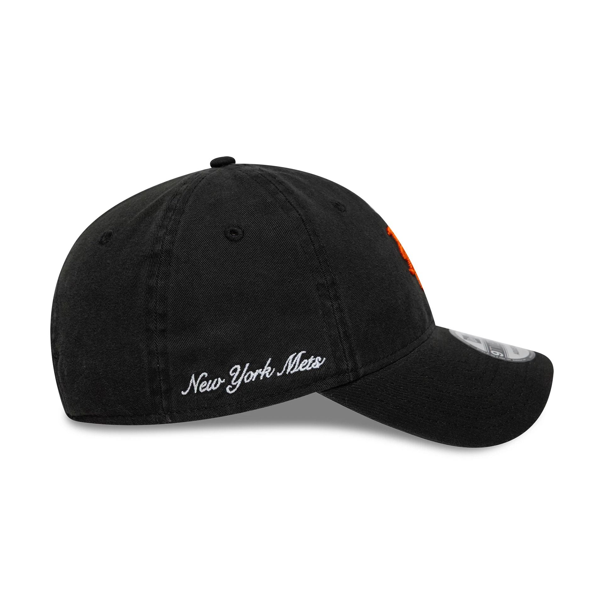 New York Mets MLB Washed Script Black 9TWENTY Cap