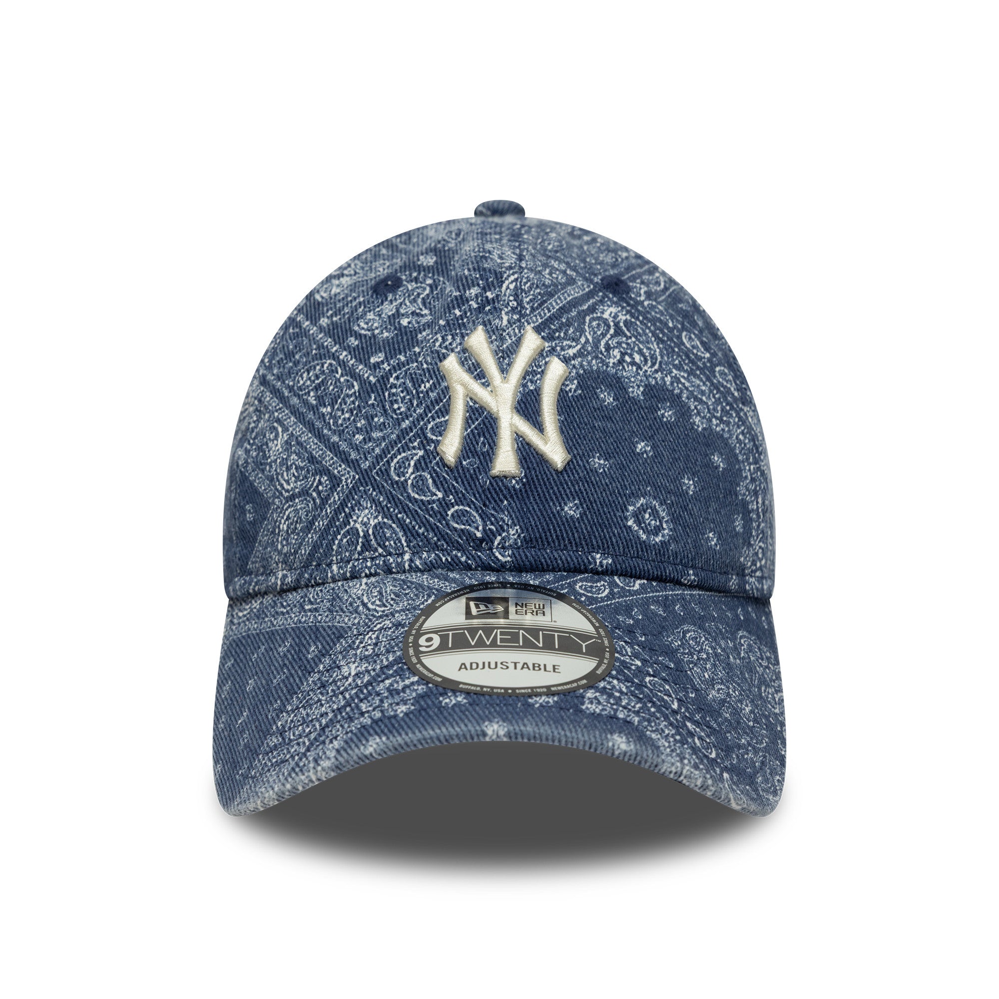New York Yankees MLB Washed Paisley Navy 9TWENTY Cap