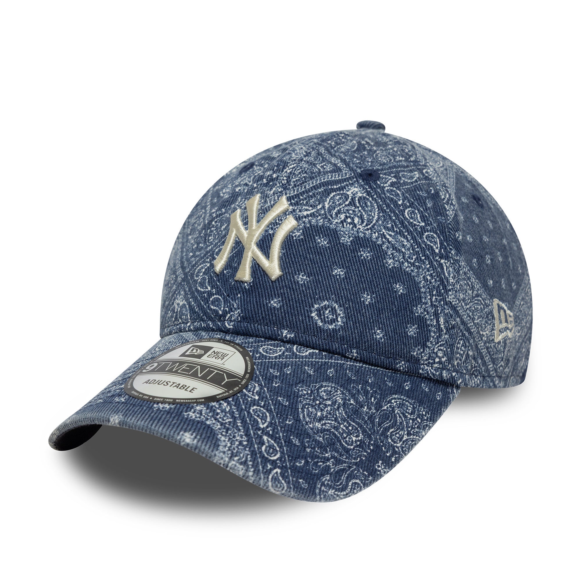 New York Yankees MLB Washed Paisley Navy 9TWENTY Cap