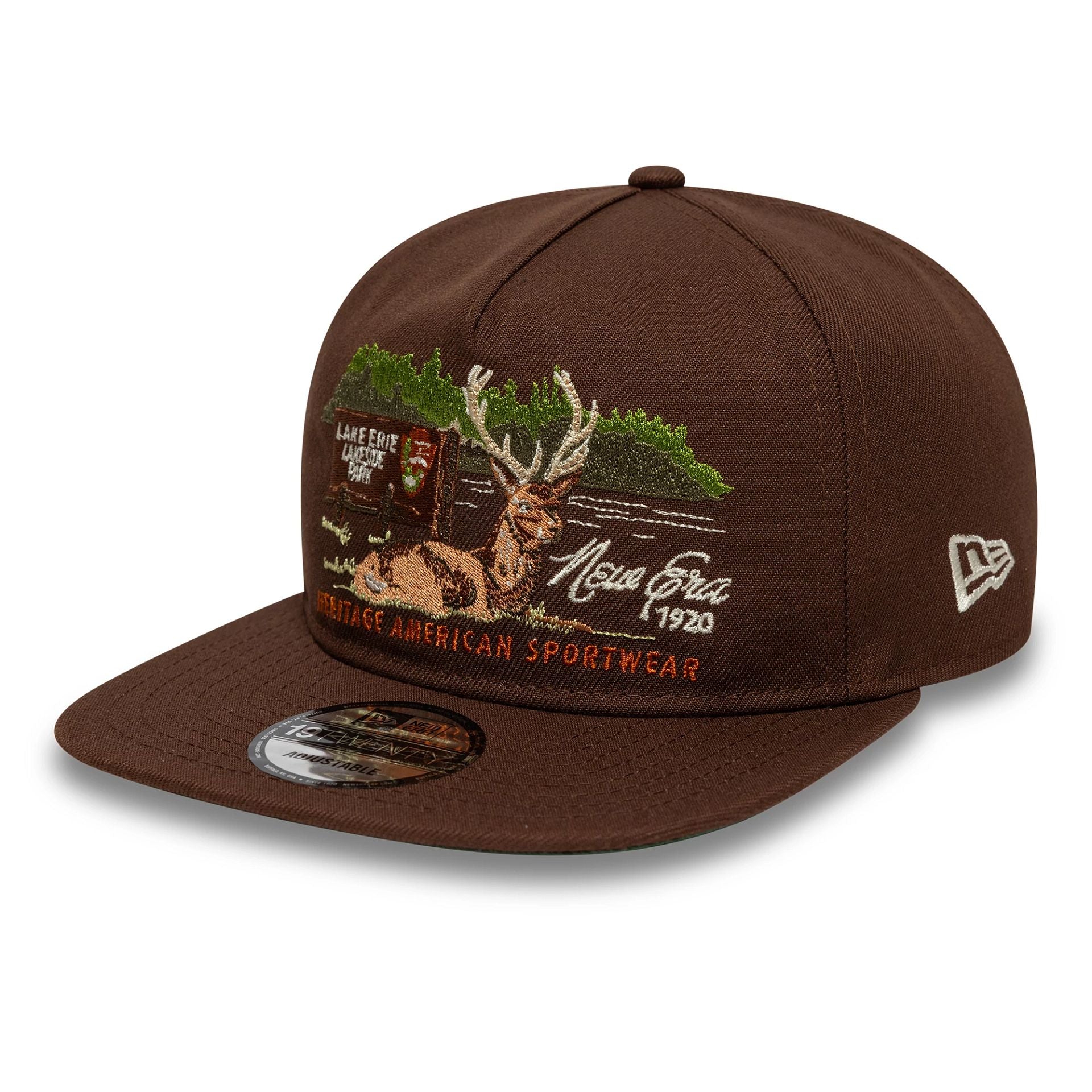 New Era Outdoor Graphic Brown 19TWENTY Adjustable Cap