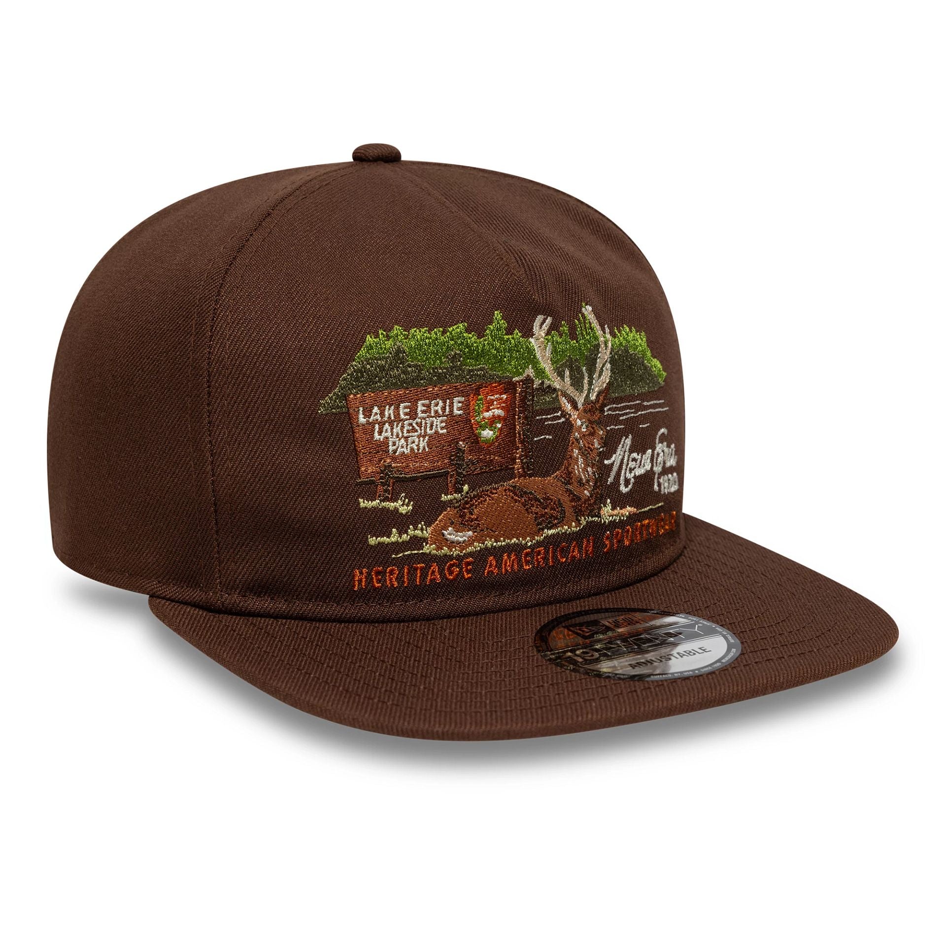 New Era Outdoor Graphic Brown 19TWENTY Adjustable Cap