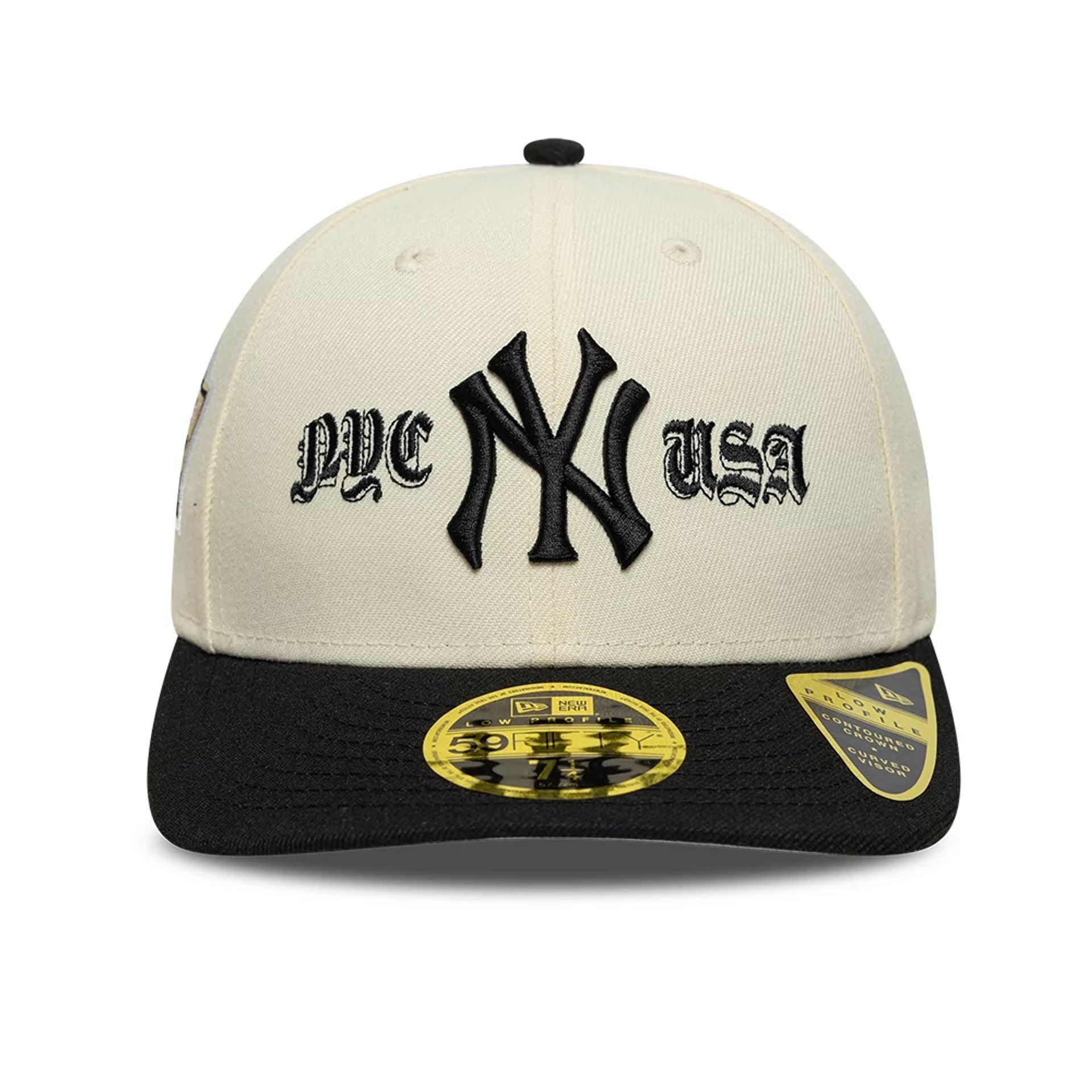 New York Yankees MLB Cooperstown Cream Low Profile 59FIFTY Fitted Cap