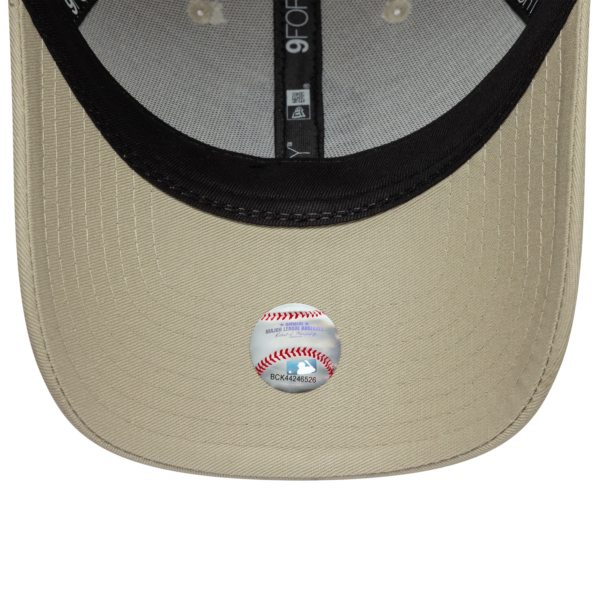 New York Yankees MLB Outline Camo Cream 9FORTY Cap