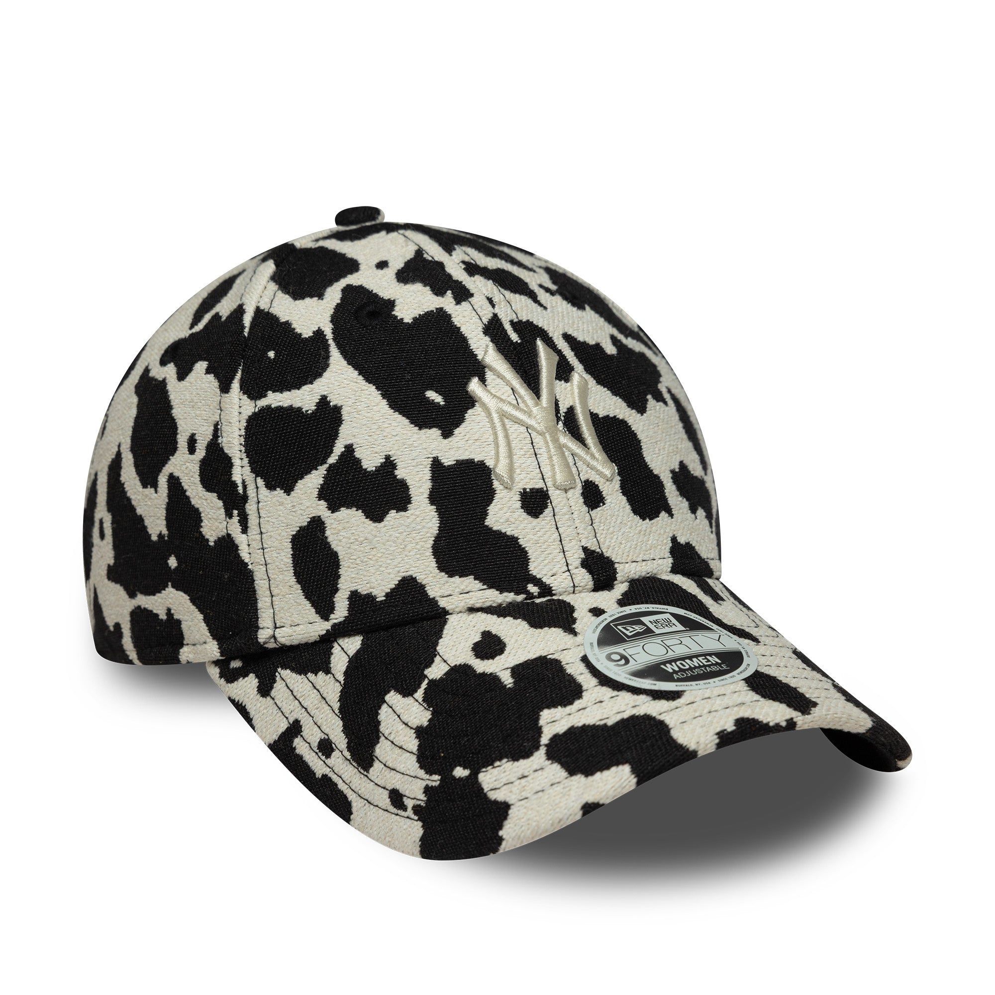 New York Yankees Womens MLB Cow Midi Black 9FORTY Cap
