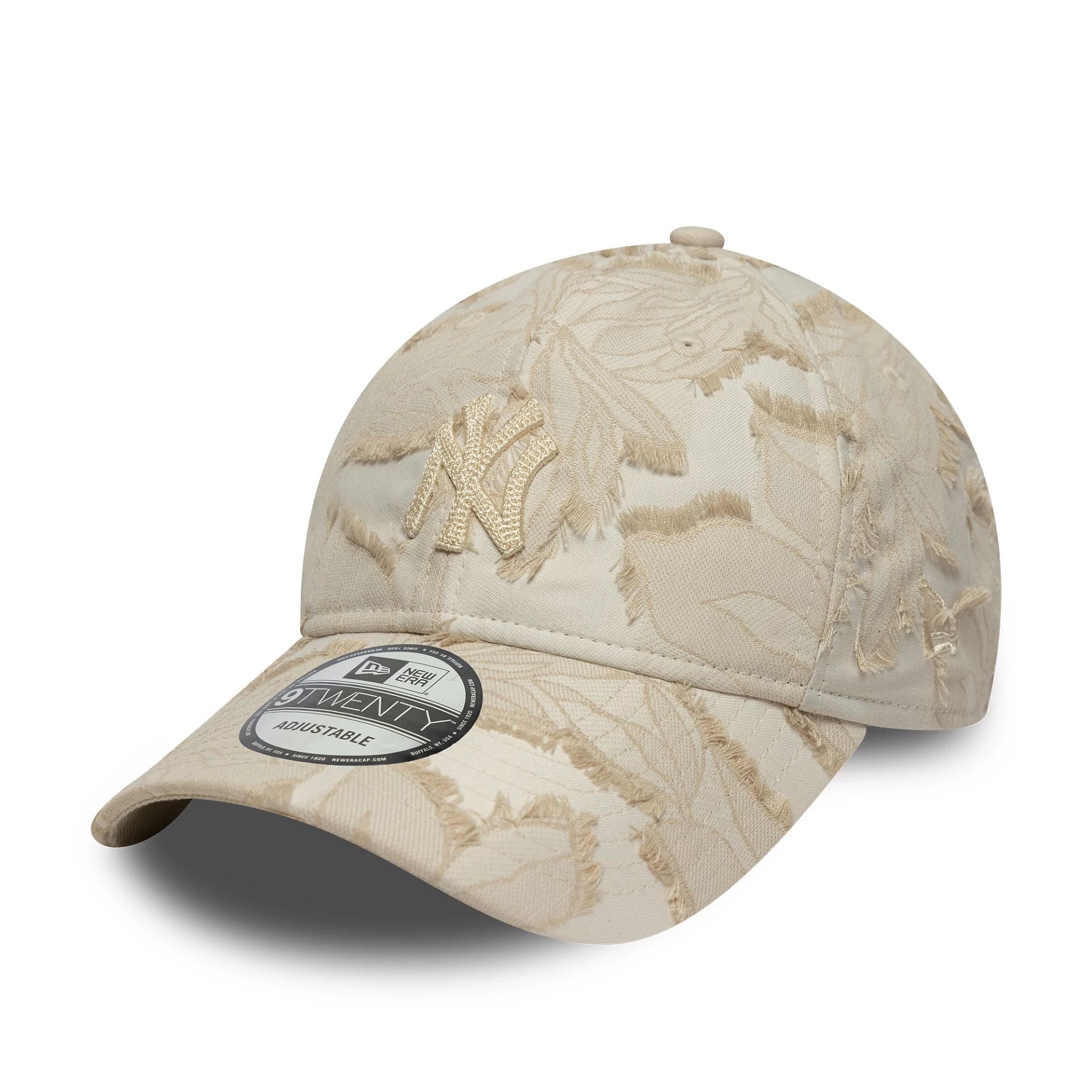 New York Yankees MLB Floral Cream 9TWENTY Adjustable Cap