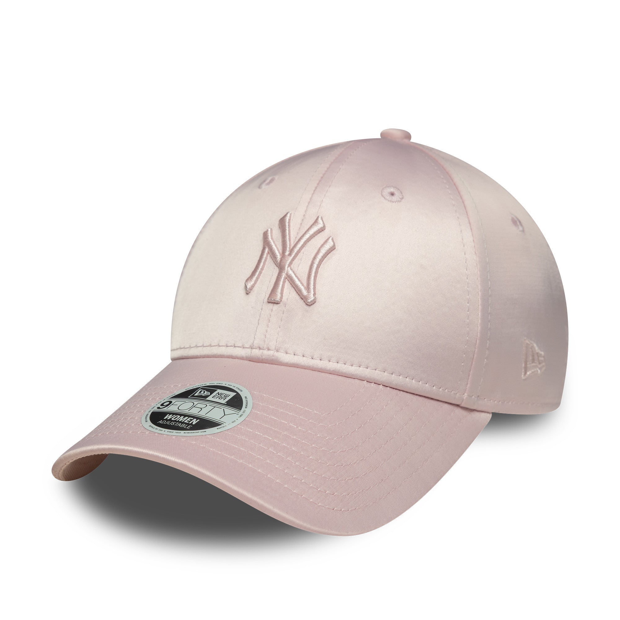 New York Yankees Womens MLB Satin Pastel Pink 9FORTY Cap
