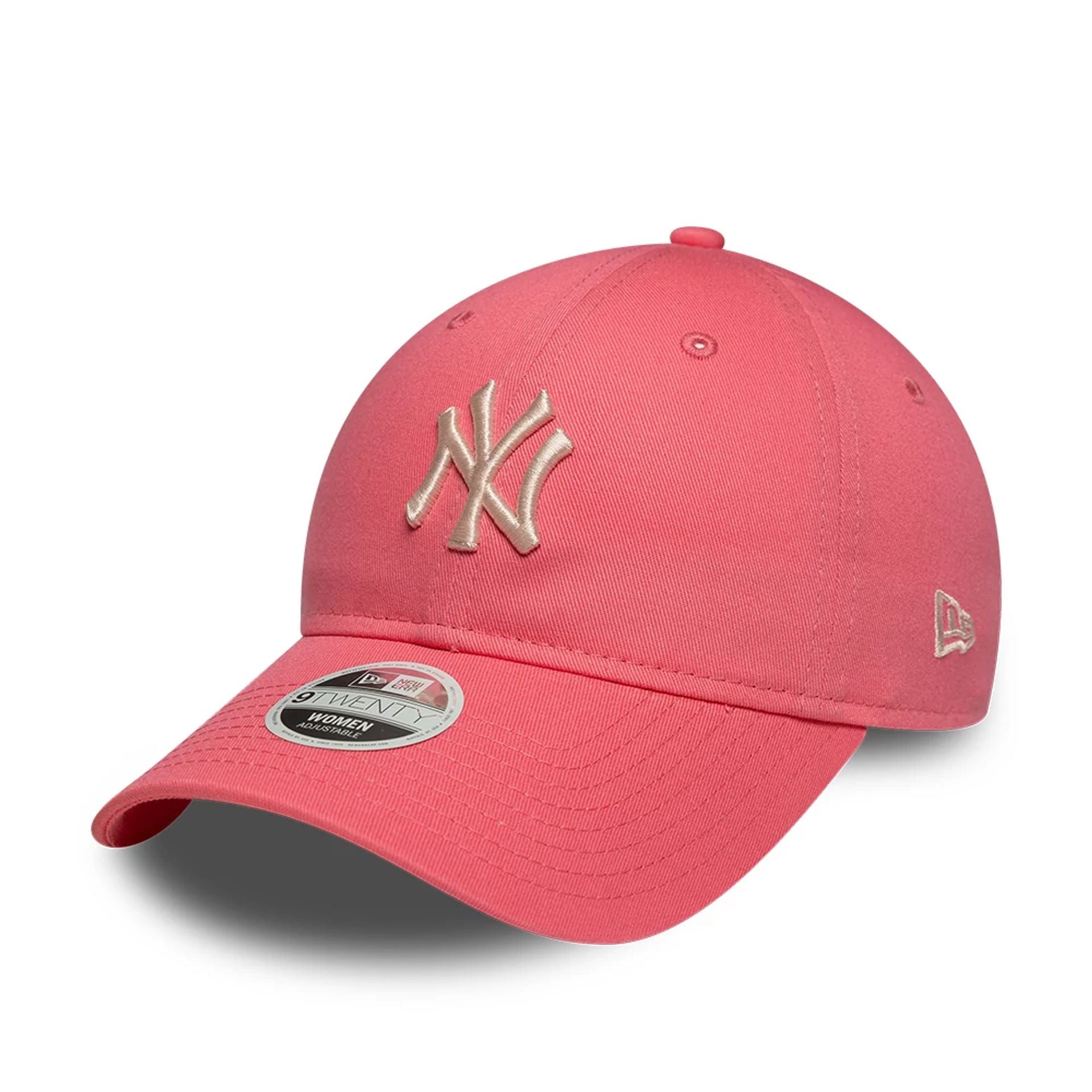 New York Yankees Womens MLB League Essential Pink 9TWENTY Adjustable Cap