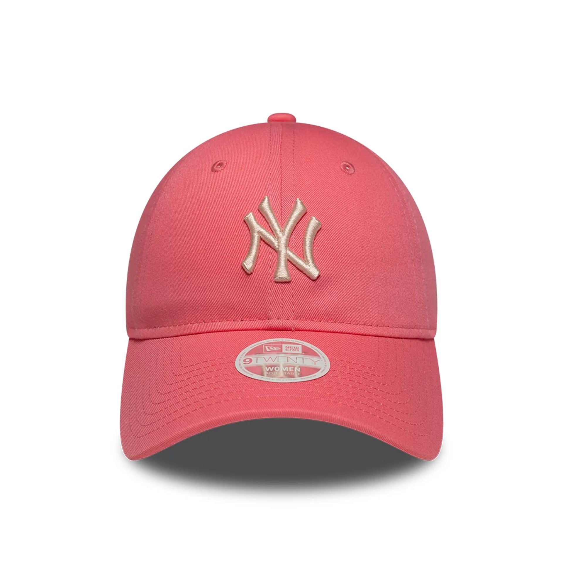 New York Yankees Womens MLB League Essential Pink 9TWENTY Adjustable Cap