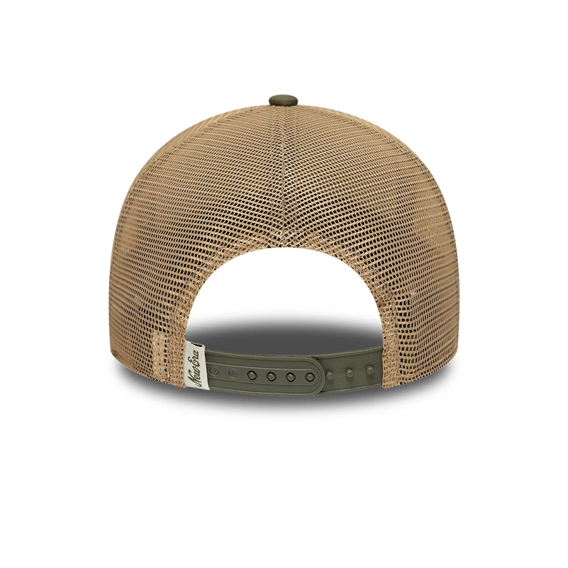 New Era Dark Green 9FORTY M-Crown A-Frame Trucker Adjustable Cap