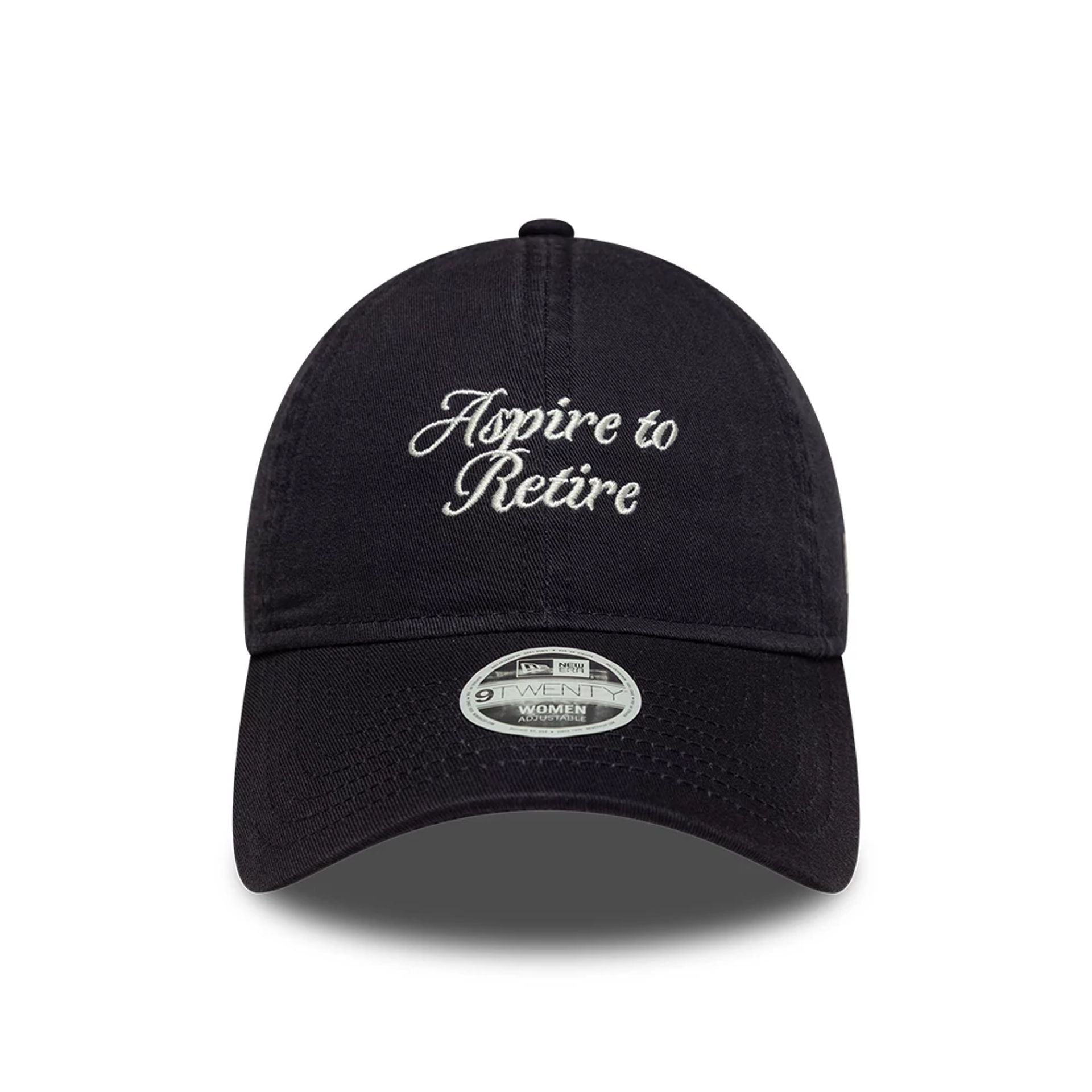Womens New Era Slogan Navy 9TWENTY Adjustable Cap