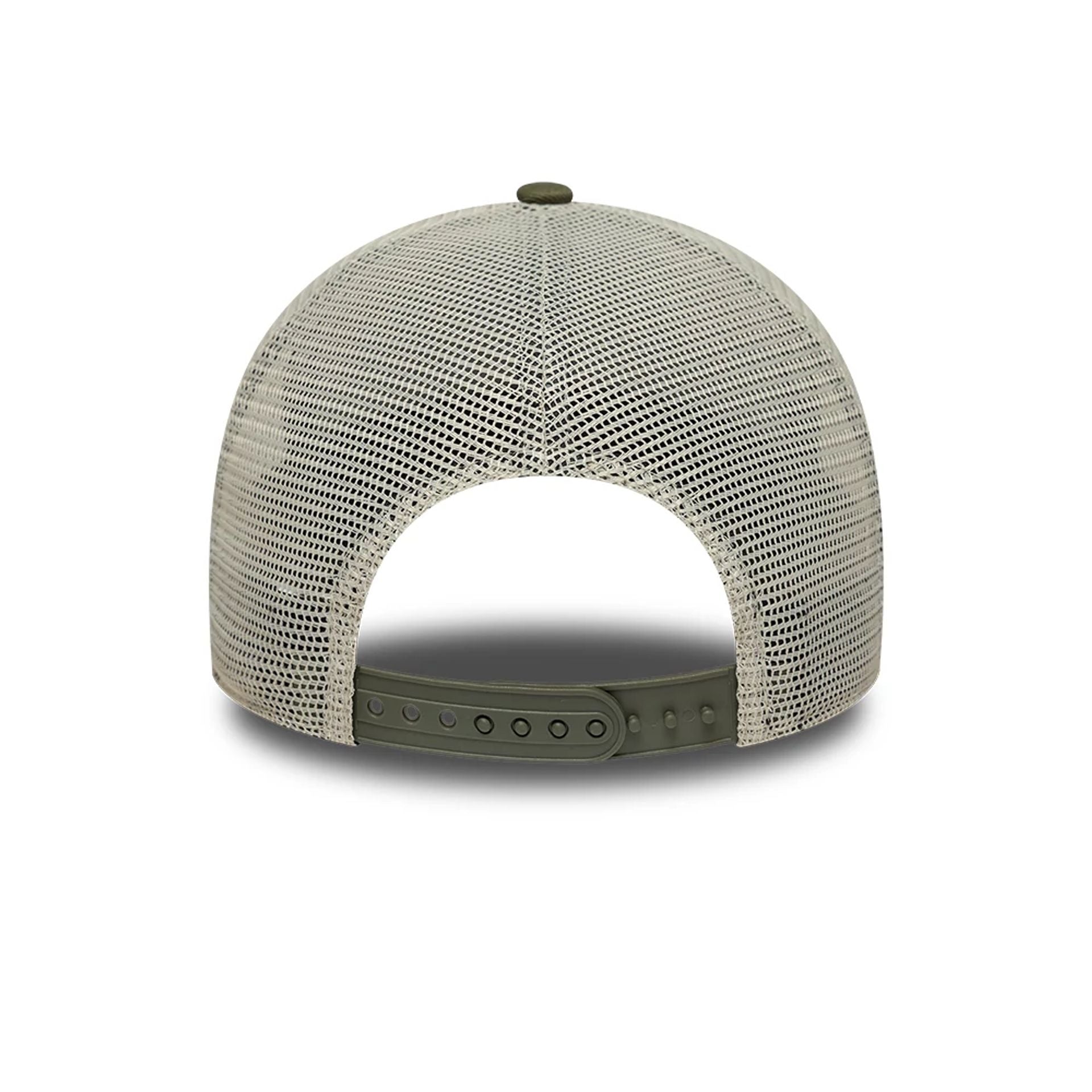 New Era Summer Patch Green 9FORTY A-Frame Trucker Adjustable Cap