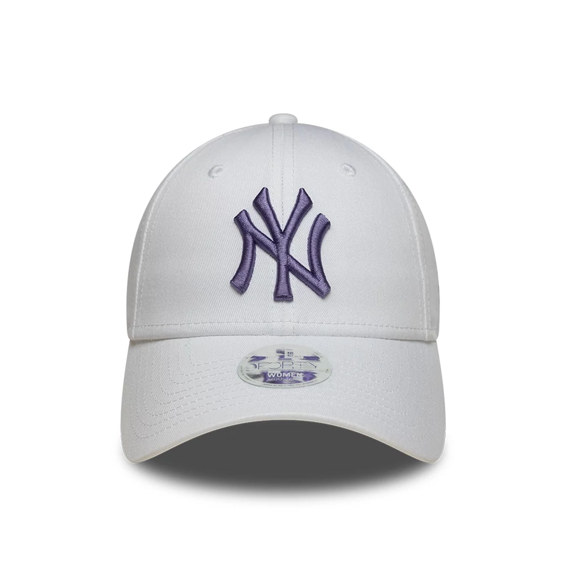 New York Yankees Womens MLB League Essential White 9FORTY Adjustable Cap
