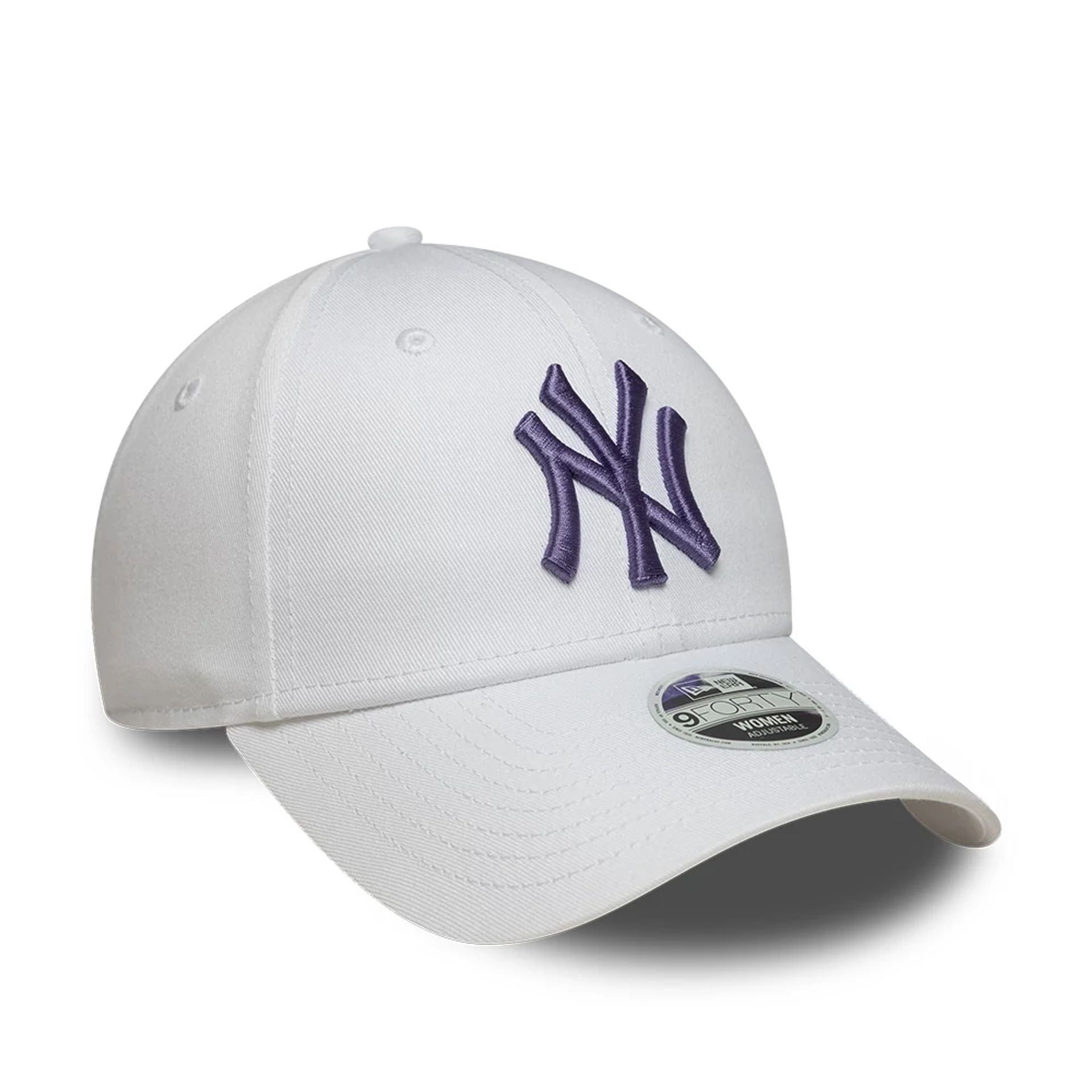 New York Yankees Womens MLB League Essential White 9FORTY Adjustable Cap