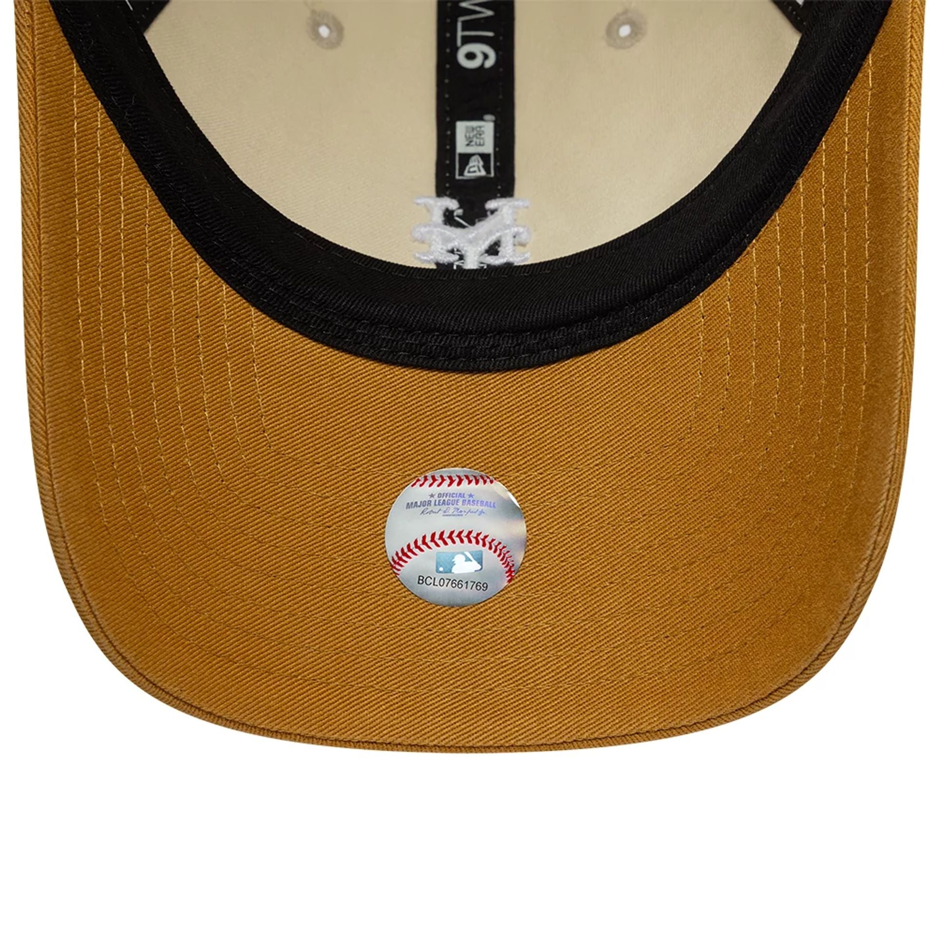 New York Mets MLB Washed Contrast Cream 9TWENTY Adjustable Cap