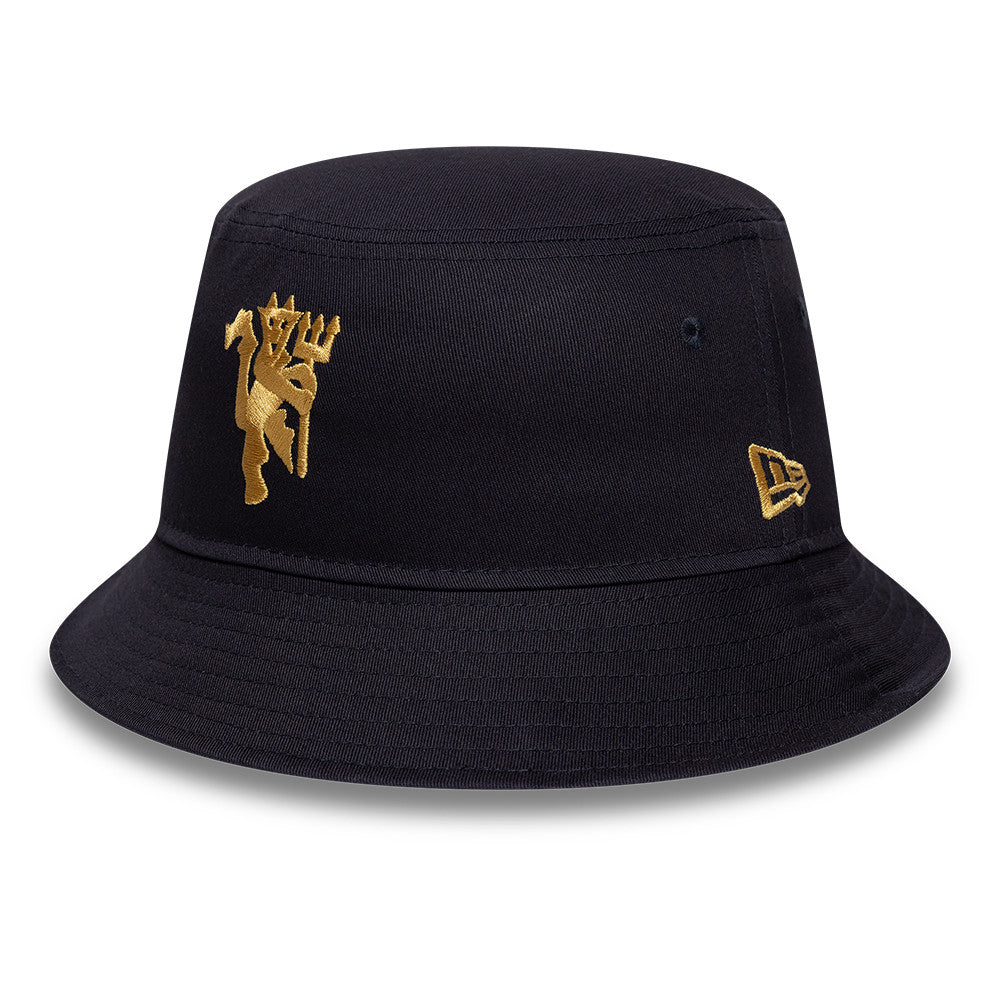 Manchester United Fc Bucket Blue/Navy Men Cap