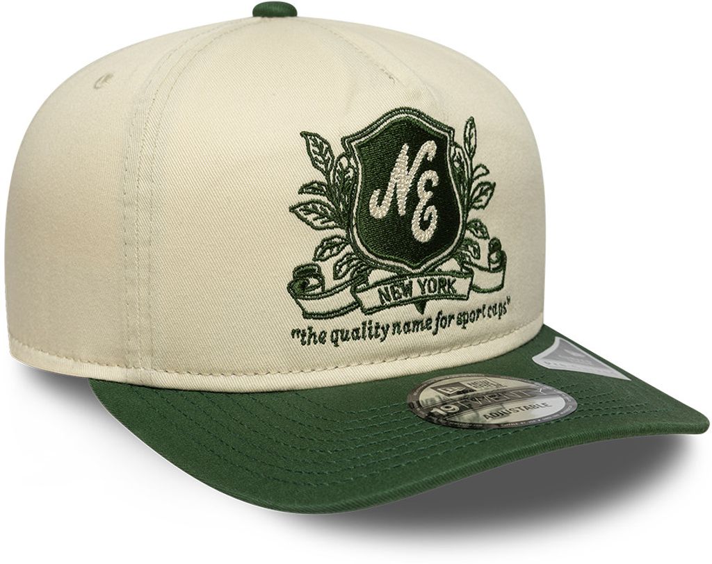 None New Era Branded Beige Men Cap