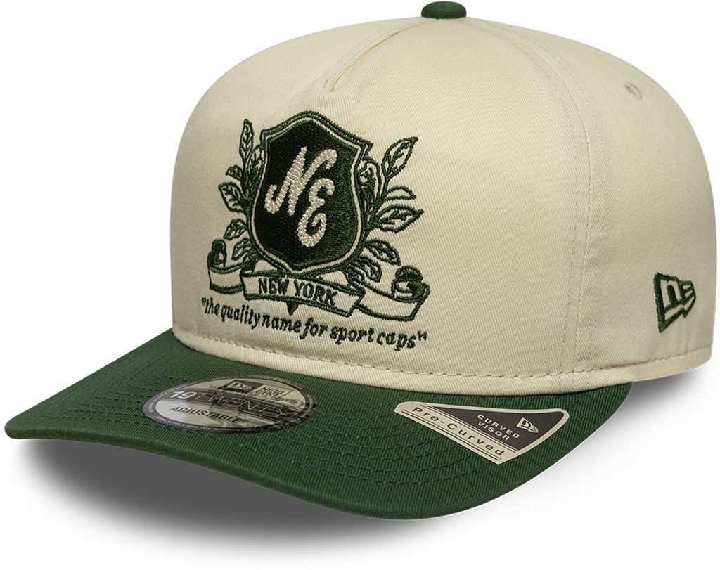 None New Era Branded Beige Men Cap