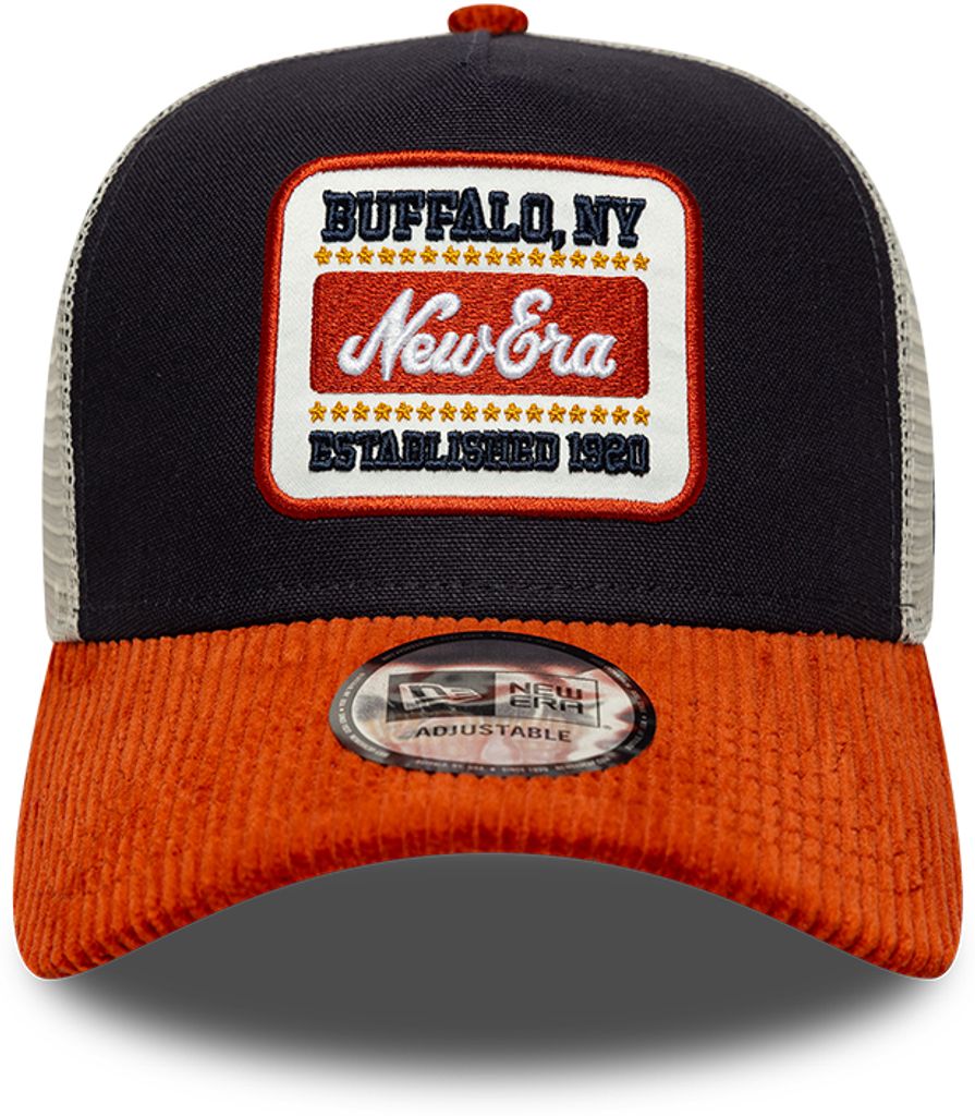 Trucker New Era Branded Navy Men Cap