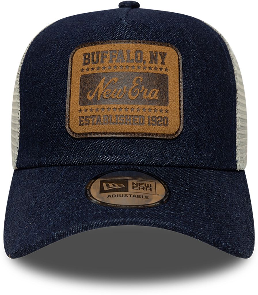 Trucker New Era Branded Blue Men Cap