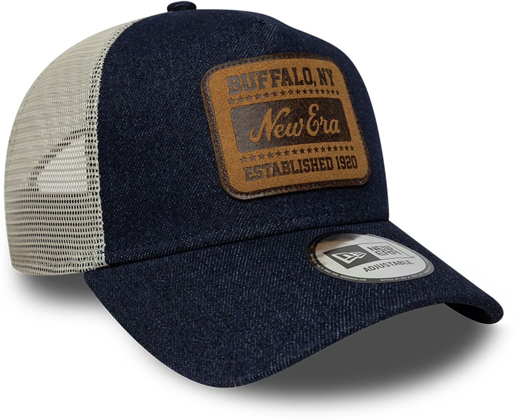 Trucker New Era Branded Blue Men Cap