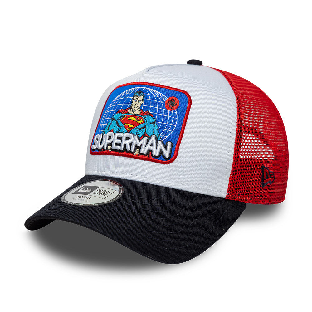 Superman 9Forty White Boys Cap