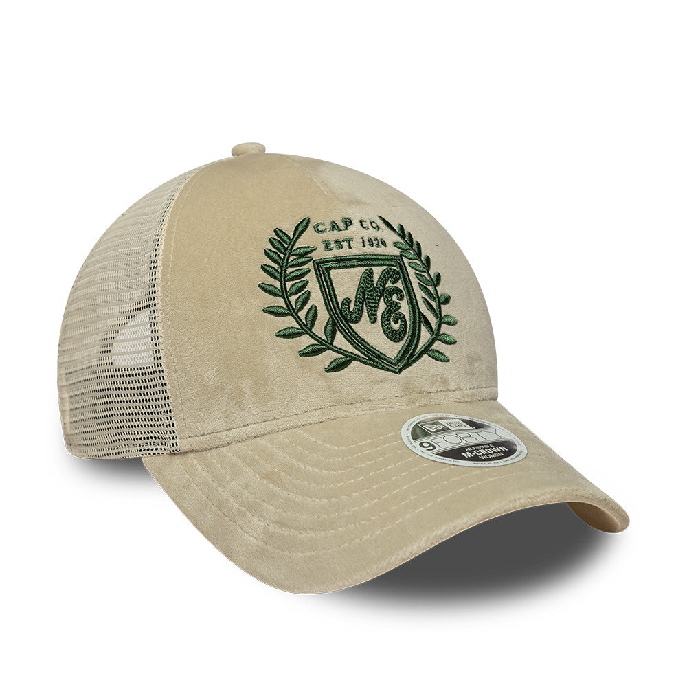 None New Era Branded Beige Women Cap