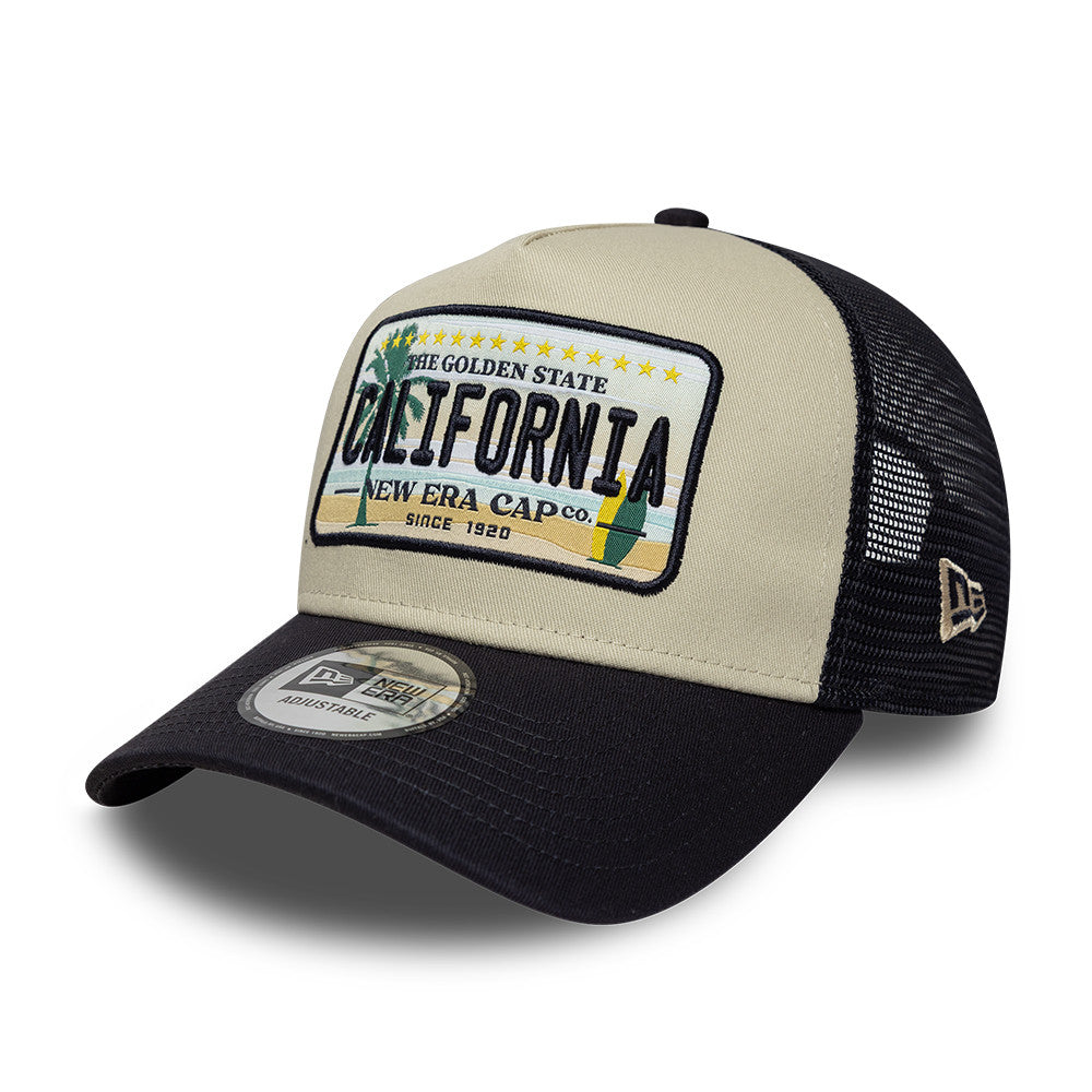 Trucker New Era Branded Navy Men Cap