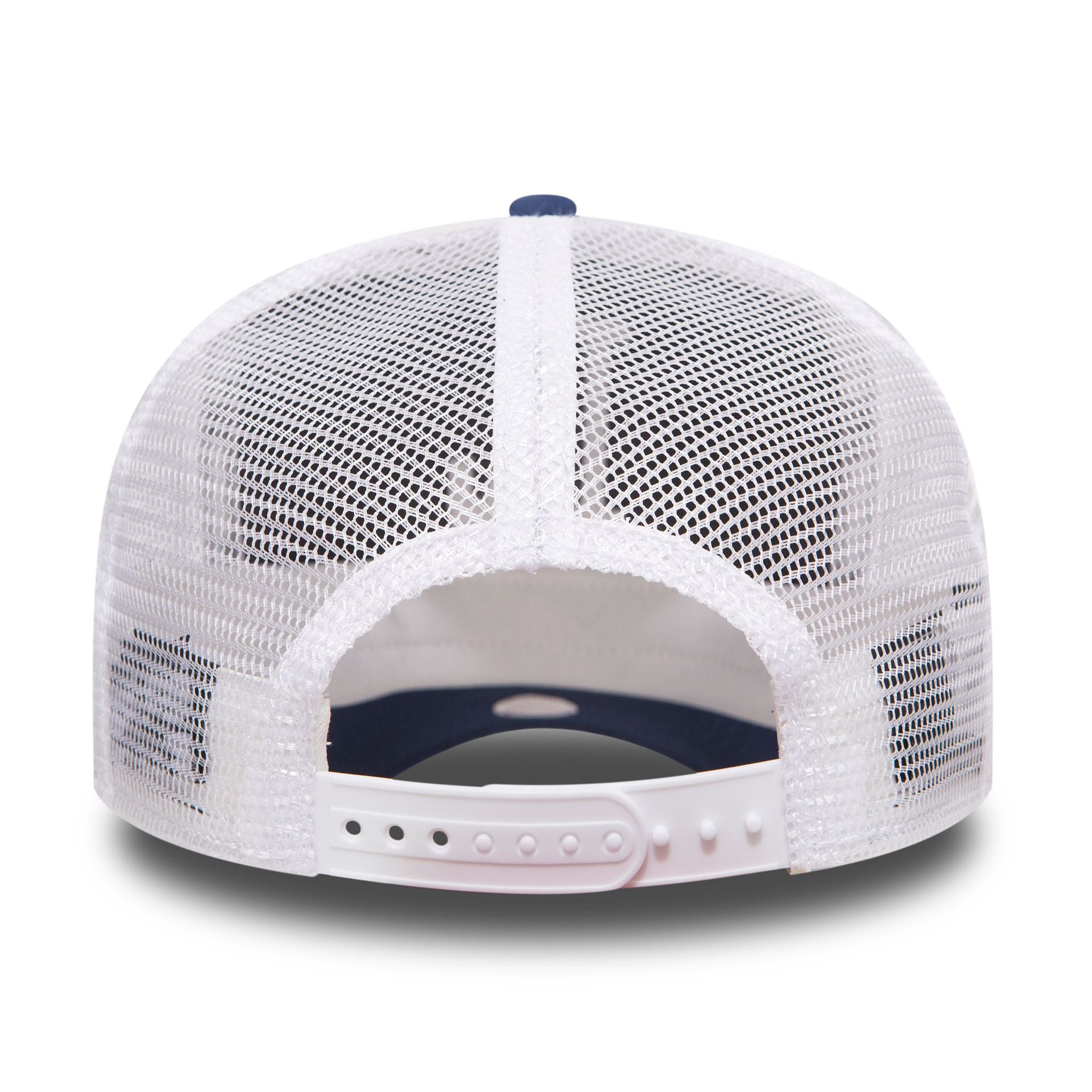 LA Dodgers Clean Blue A-Frame Trucker Snapback Cap