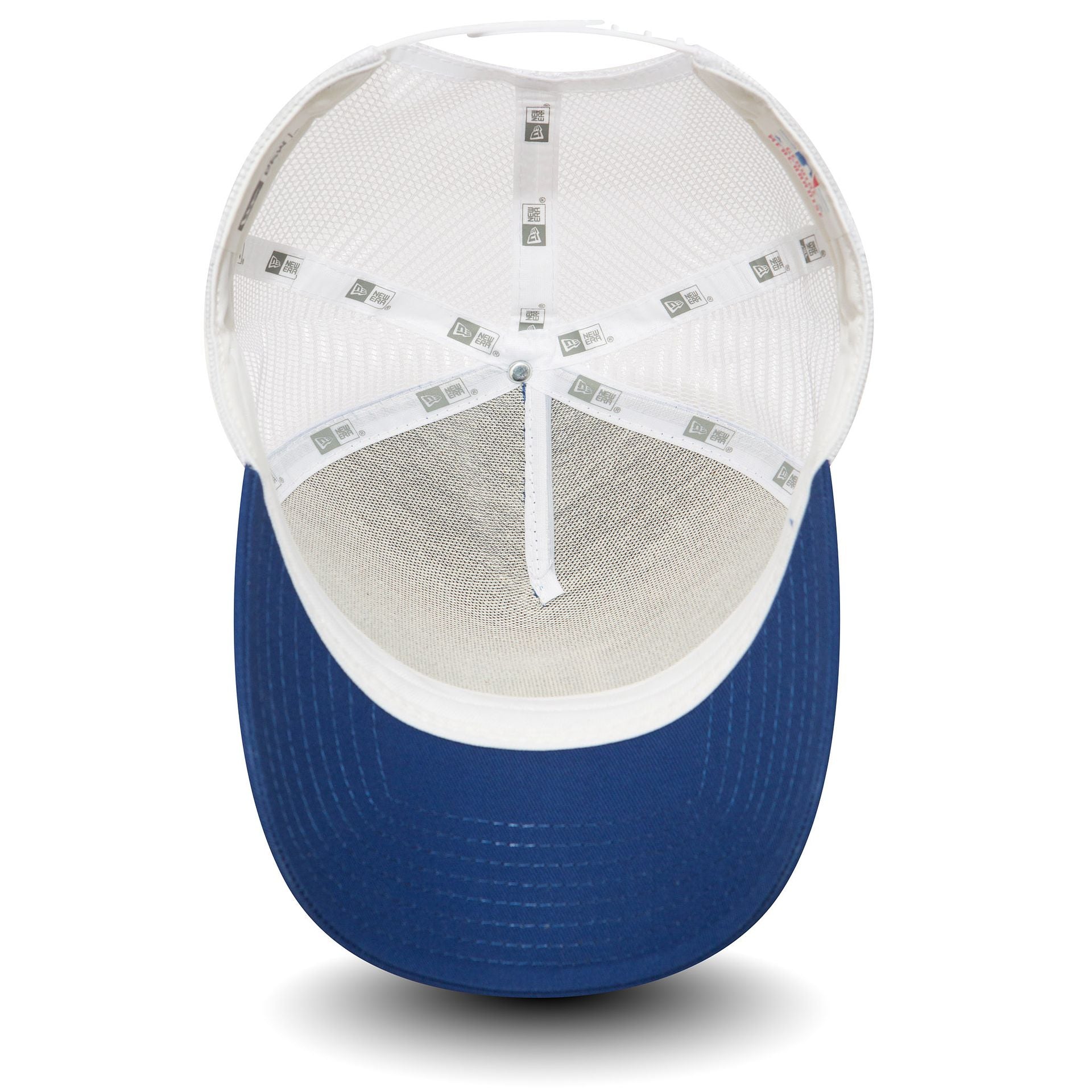 LA Dodgers Clean Blue A-Frame Trucker Snapback Cap