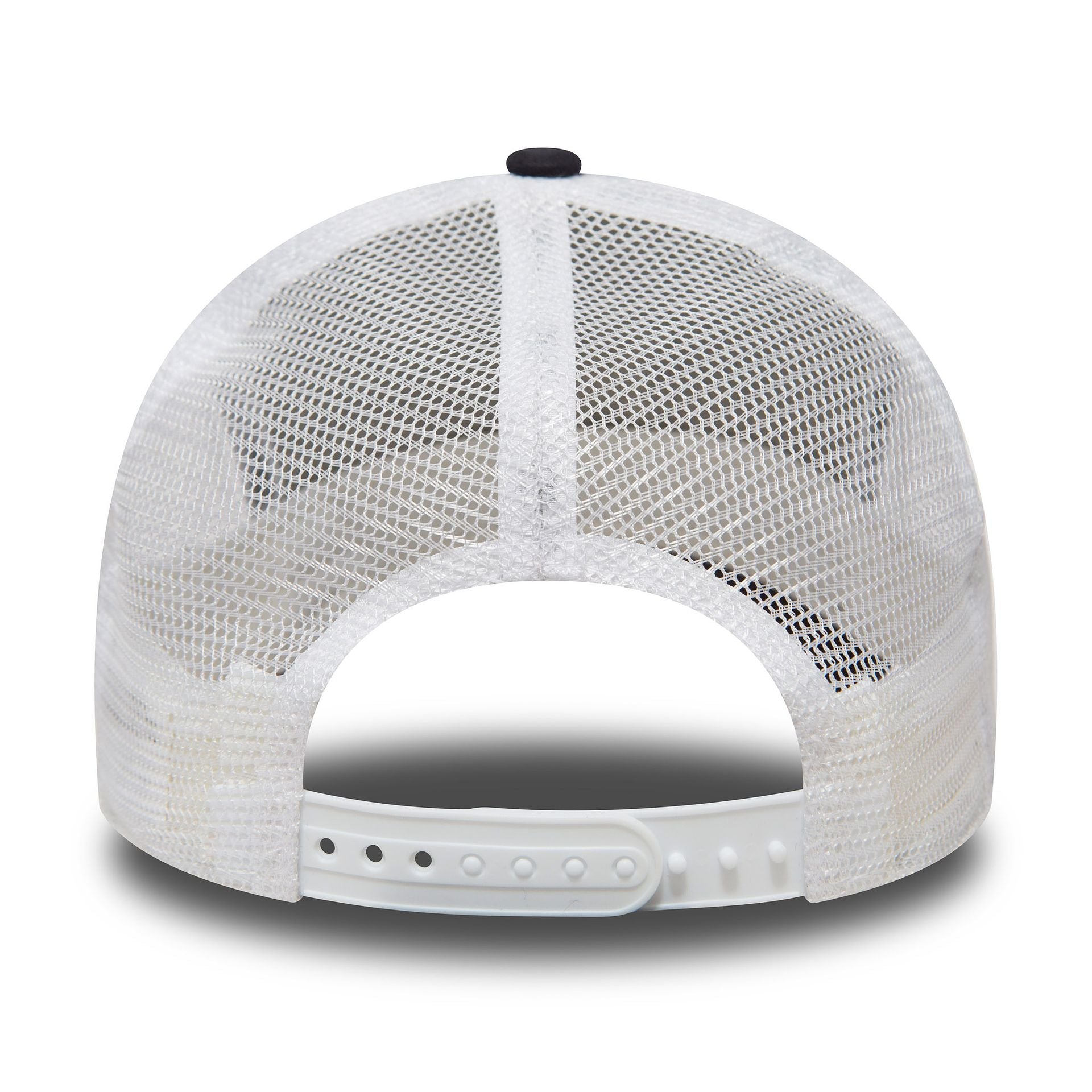 Official New Era New York Yankees Navy A-Frame Trucker Cap