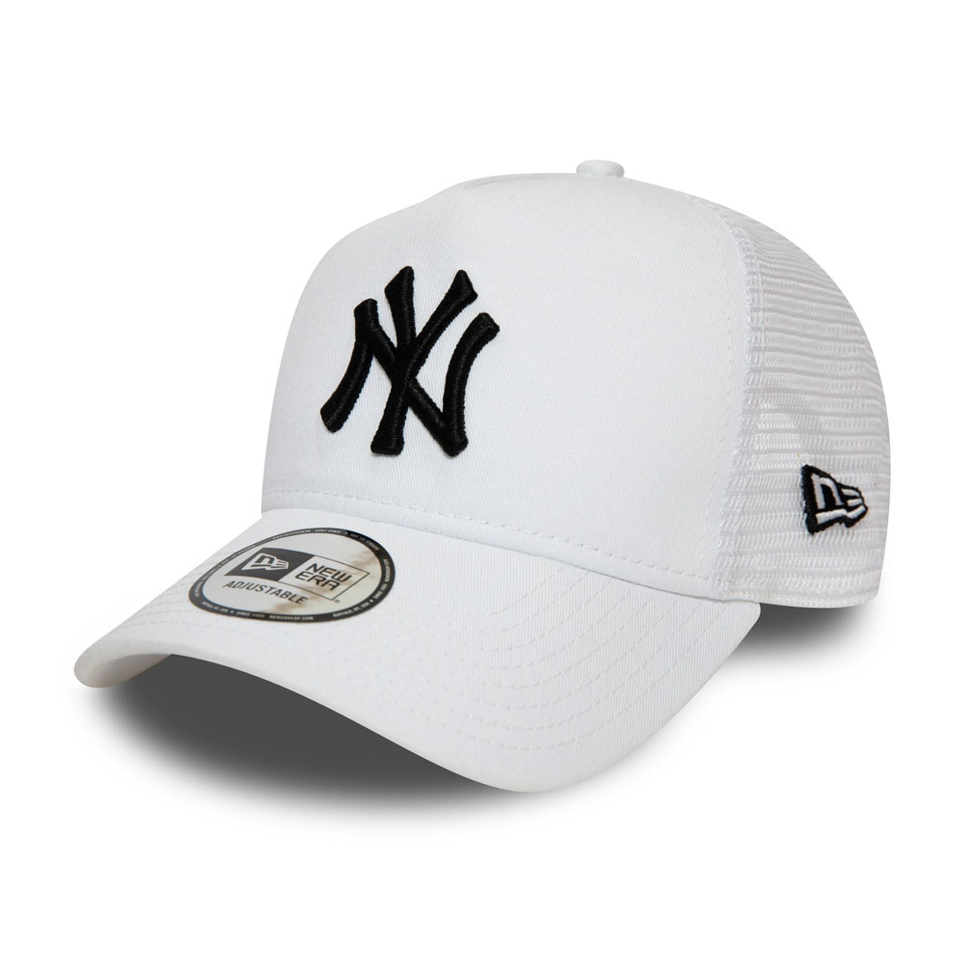 Official New Era New York Yankees White 9FORTY Trucker Cap