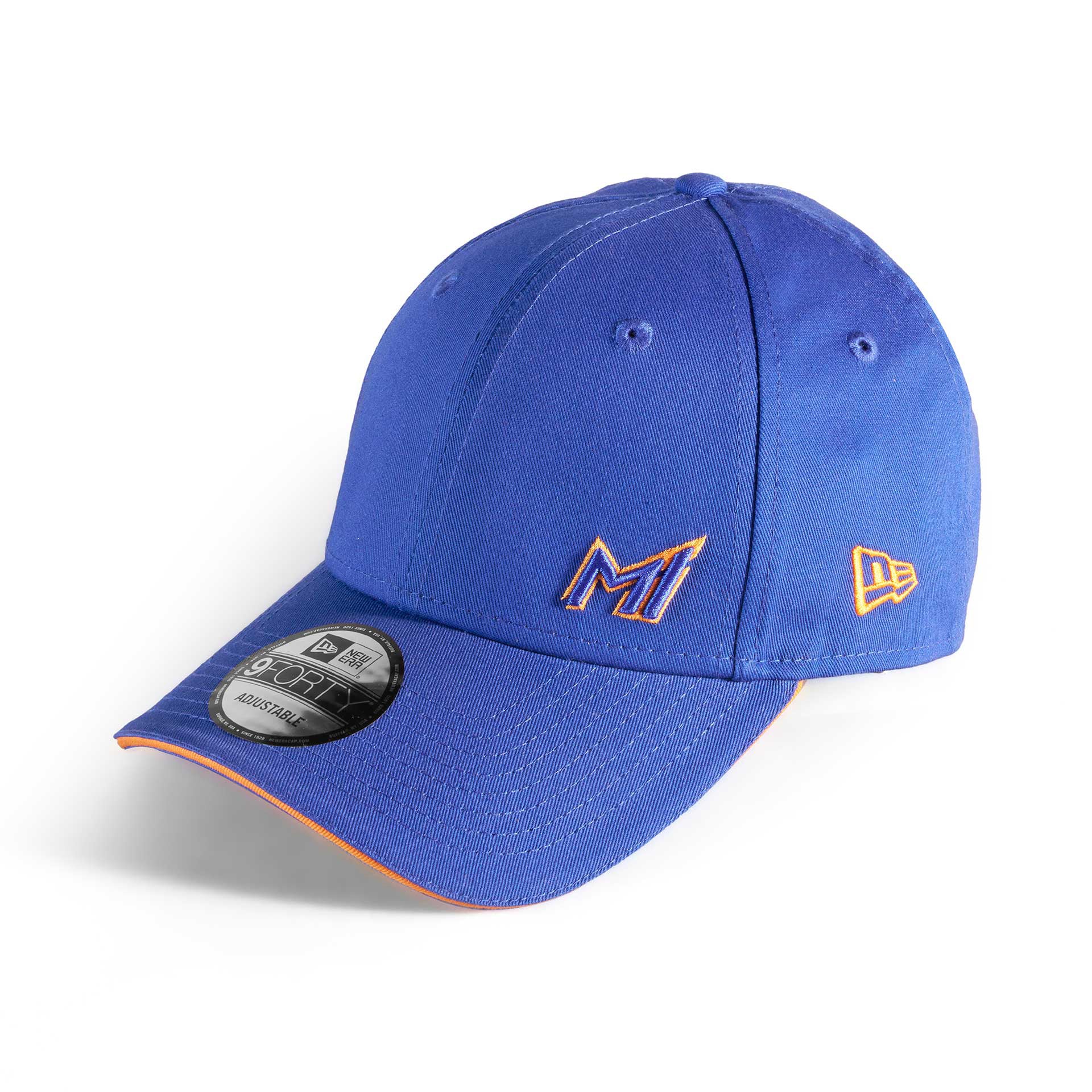 New Era Mumbai Indians Blue Contrast Visor 9FORTY Adjustable Curved Cap – Official IPL Fan Gear