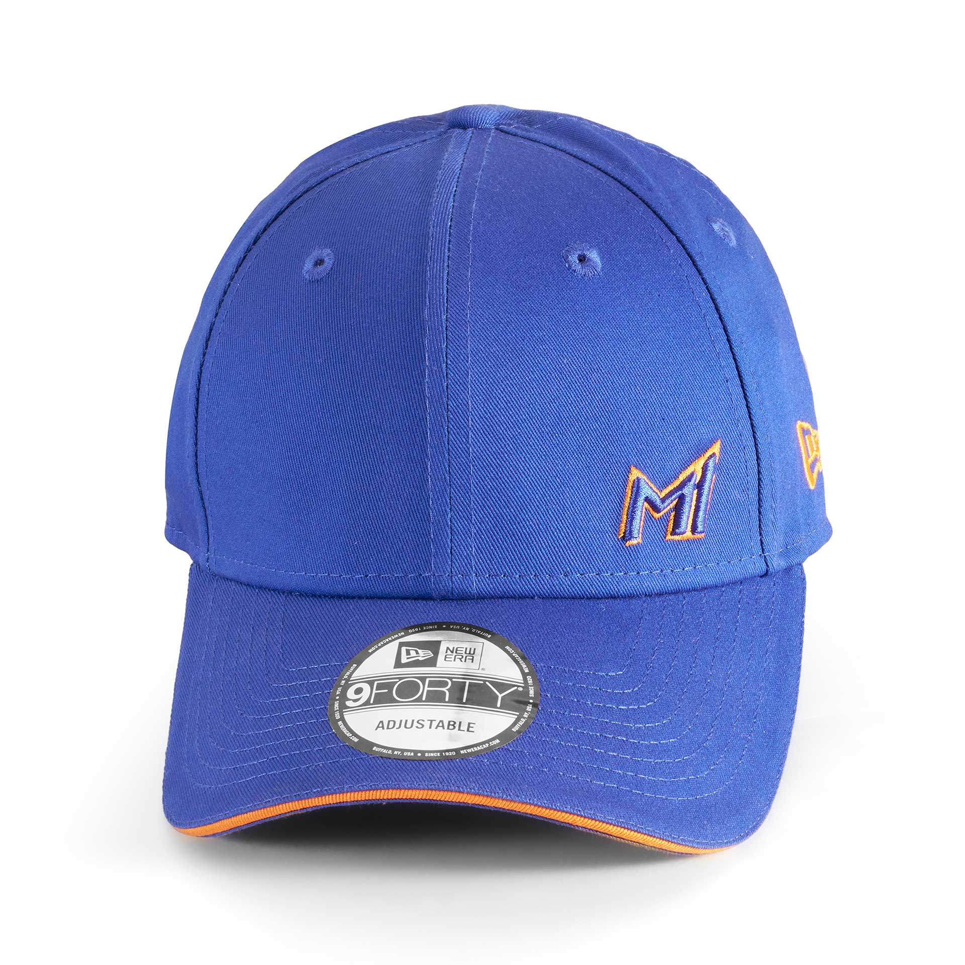 New Era Mumbai Indians Blue Contrast Visor 9FORTY Adjustable Curved Cap – Official IPL Fan Gear