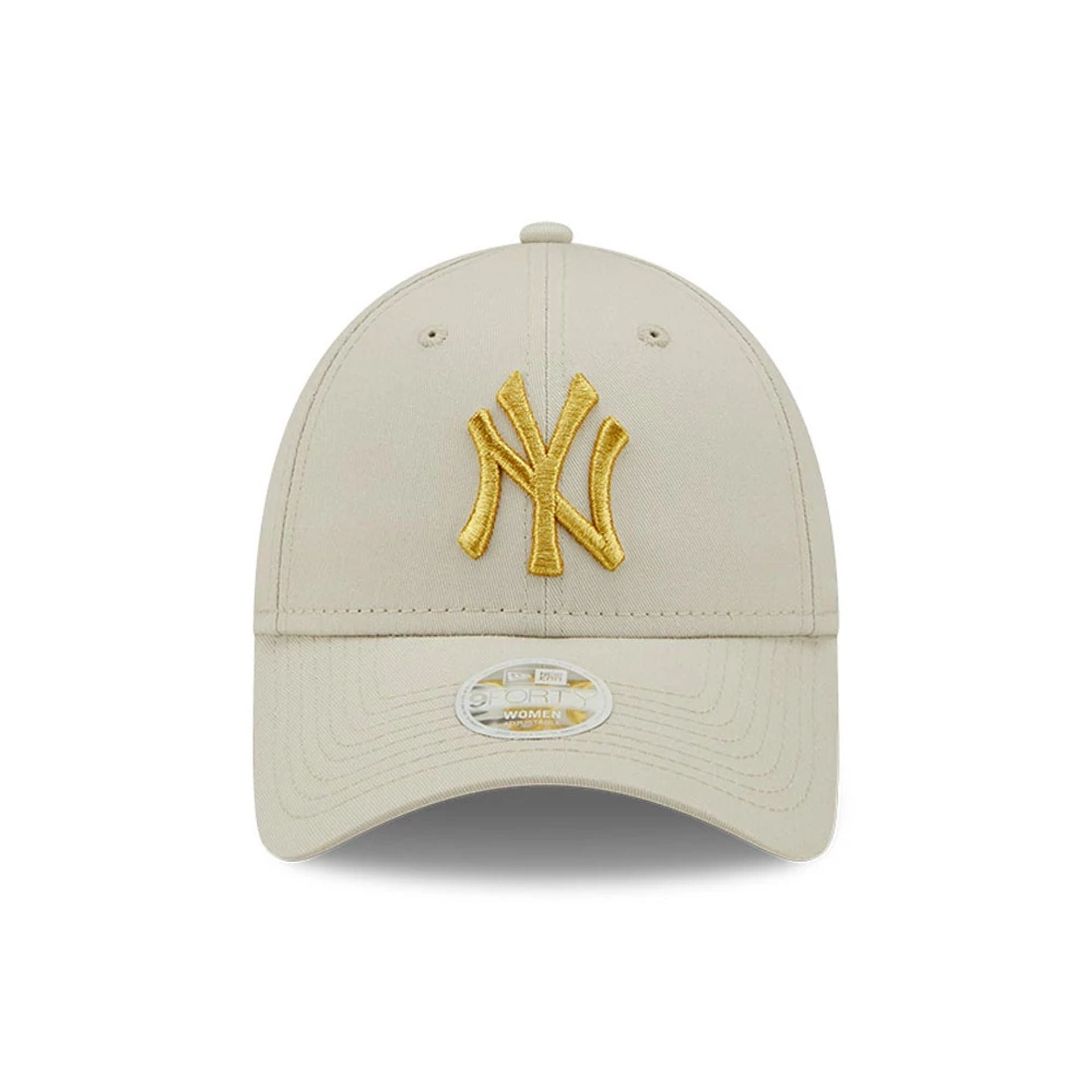 Official New Era Womens Metallic Logo New York Yankees 9FORTY Cap