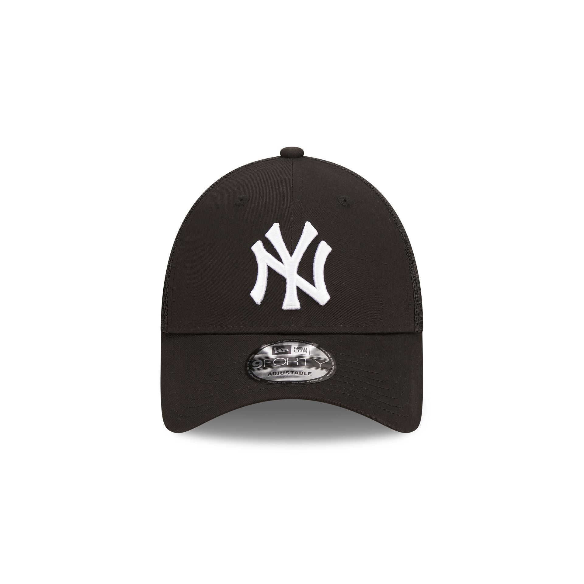 New York Yankees Home Field Black 9FORTY A-Frame Trucker Cap