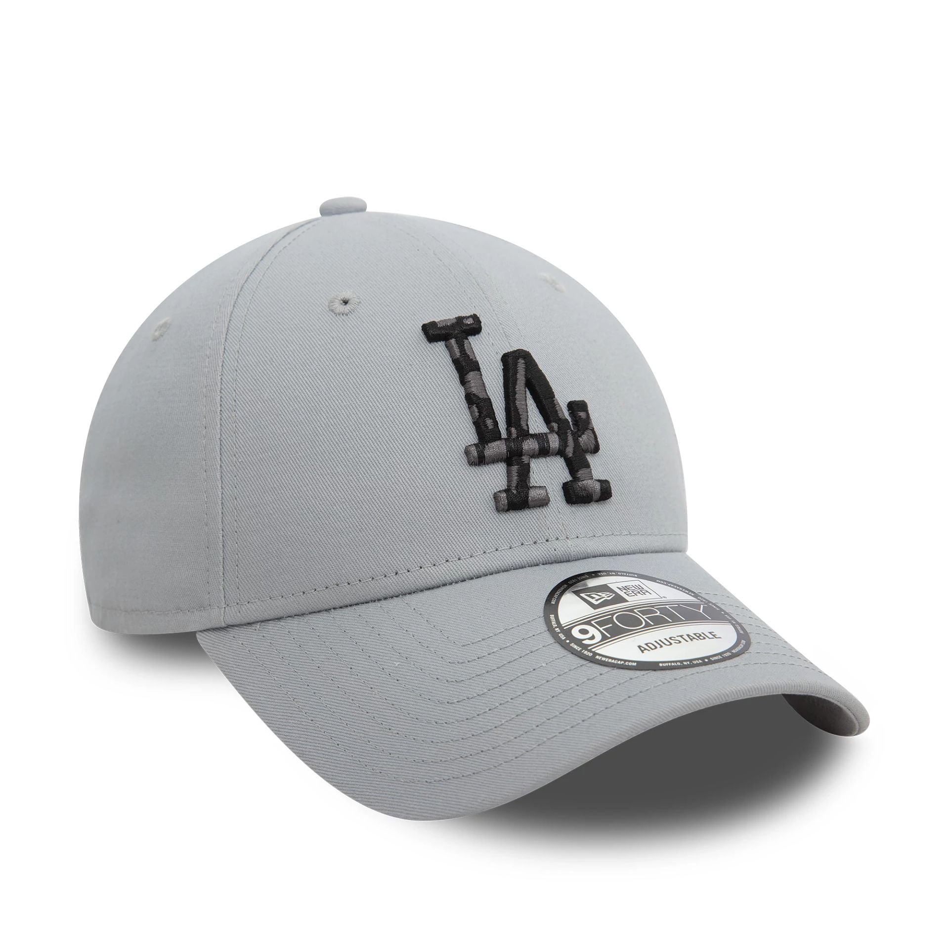 LA Dodgers Seasonal Infill Grey 9FORTY Adjustable Cap