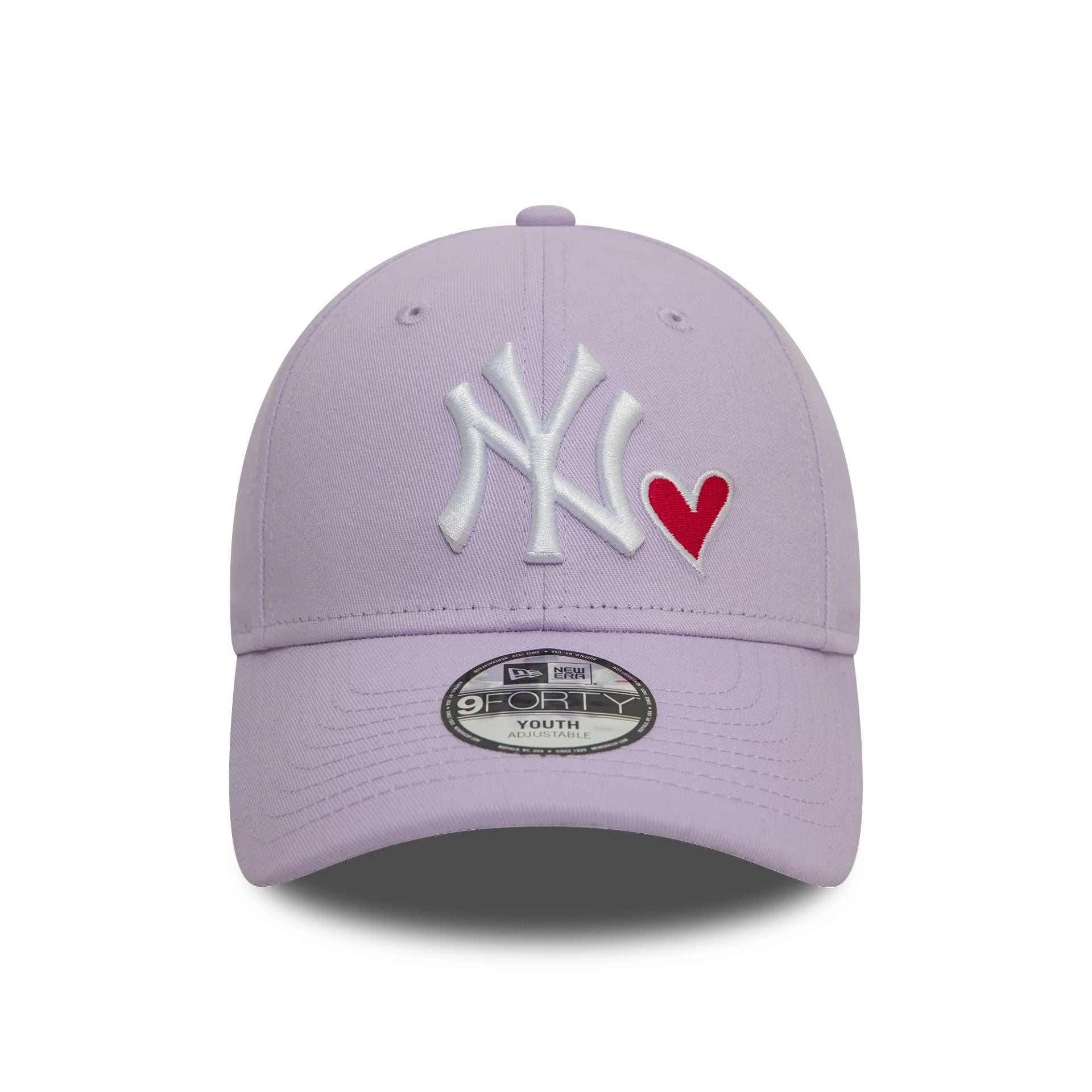 New York Yankees Youth Icon Pastel Purple 9FORTY Adjustable Cap