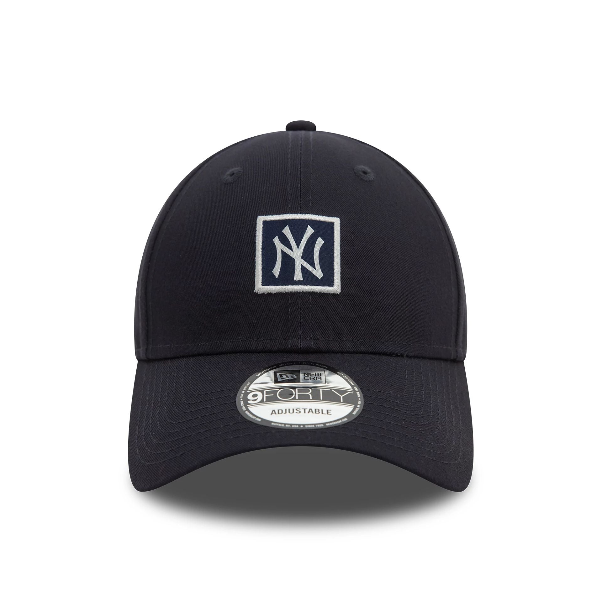 New York Yankees Metallic Patch Navy 9FORTY Adjustable Cap