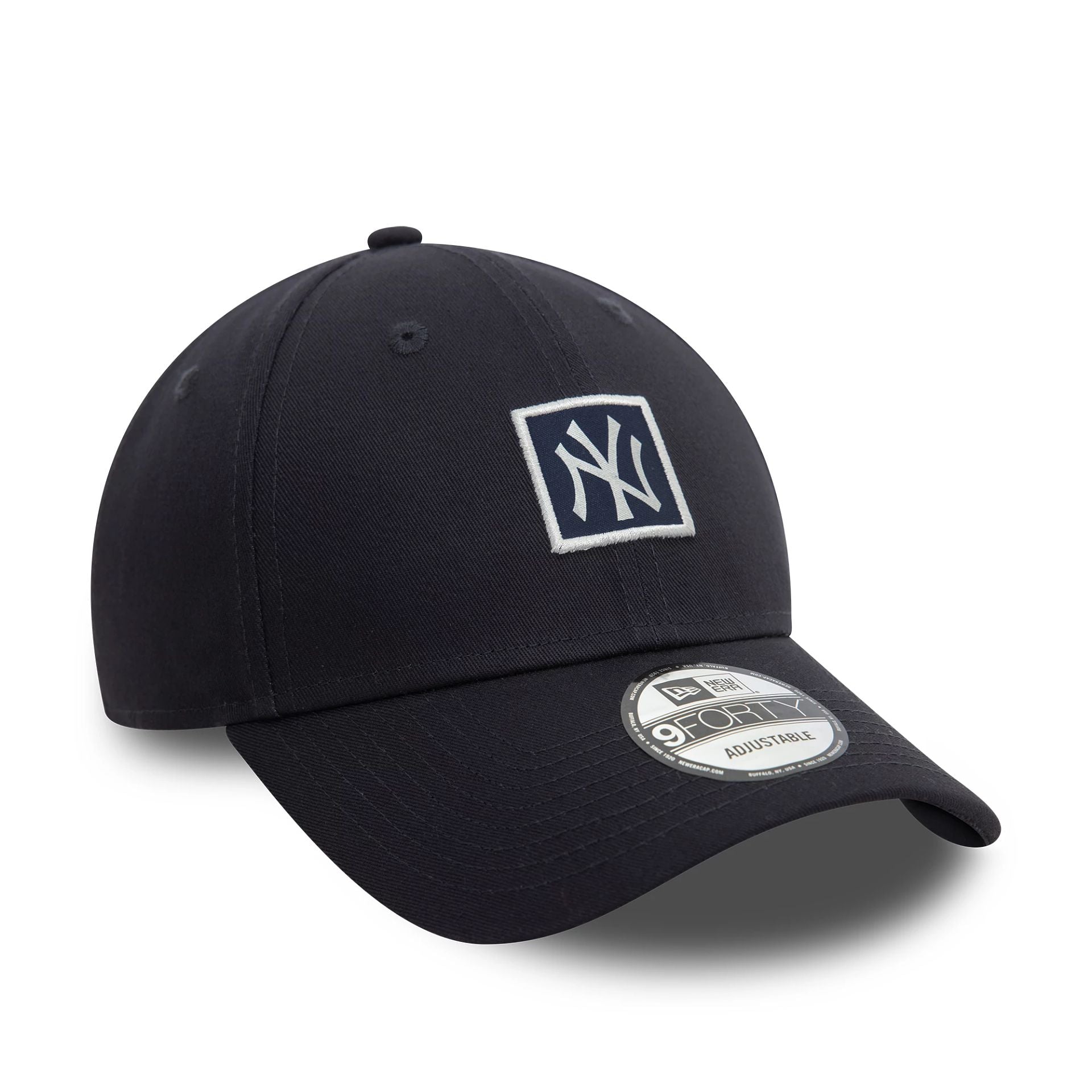 New York Yankees Metallic Patch Navy 9FORTY Adjustable Cap