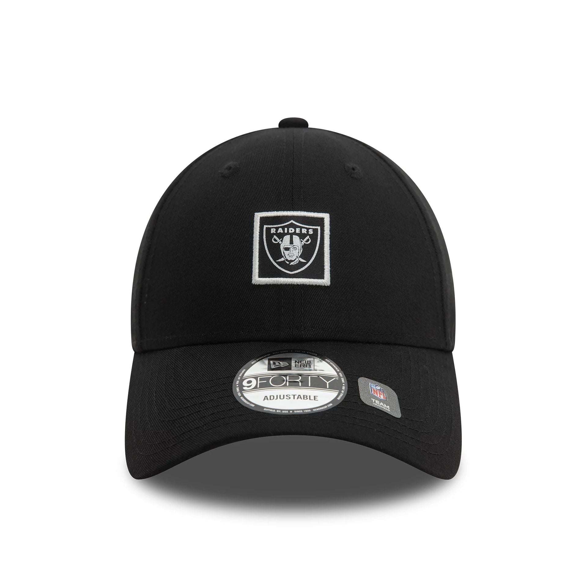 Las Vegas Raiders Metallic Patch Black 9FORTY Adjustable Cap