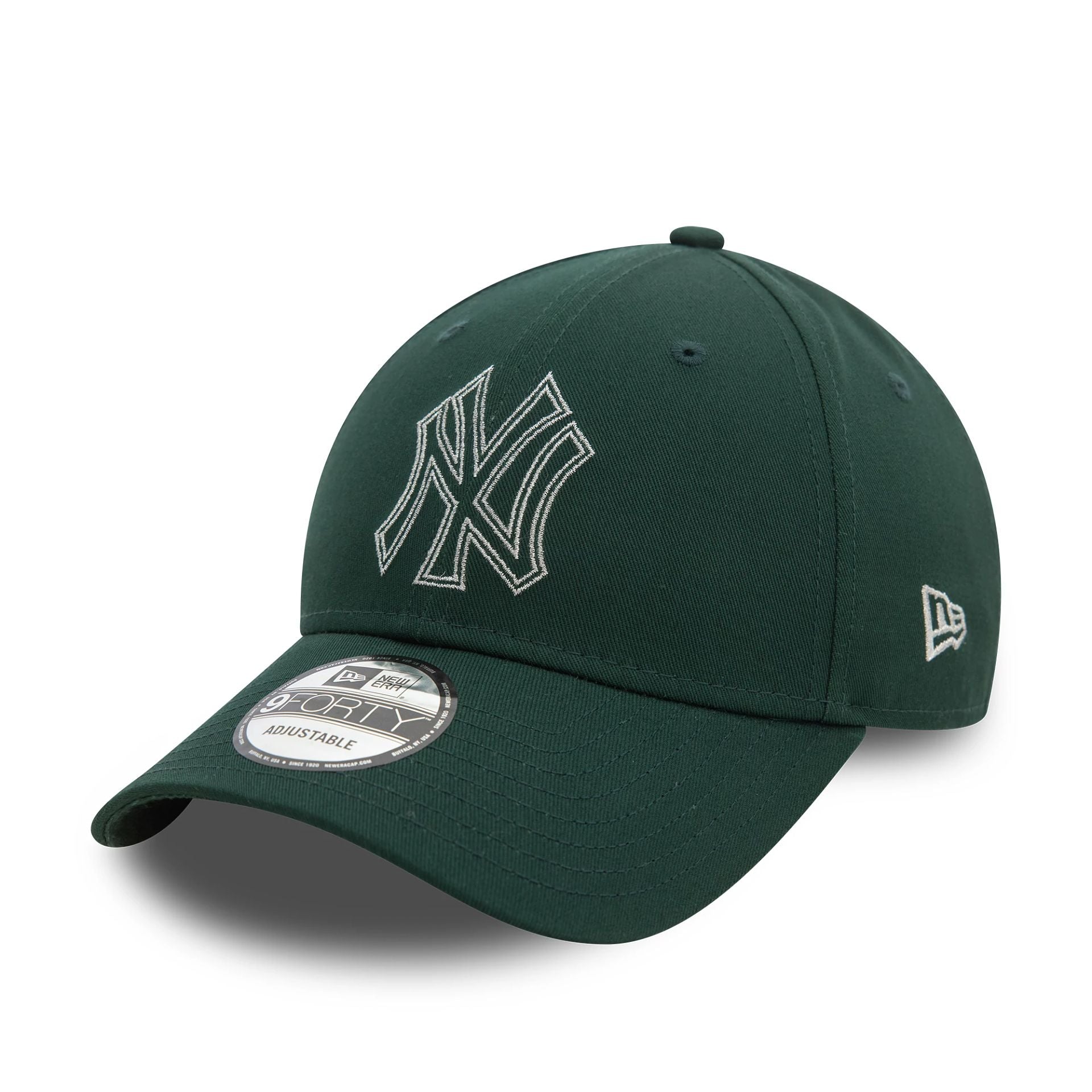 New York Yankees Metallic Outline Dark Green 9FORTY Cap