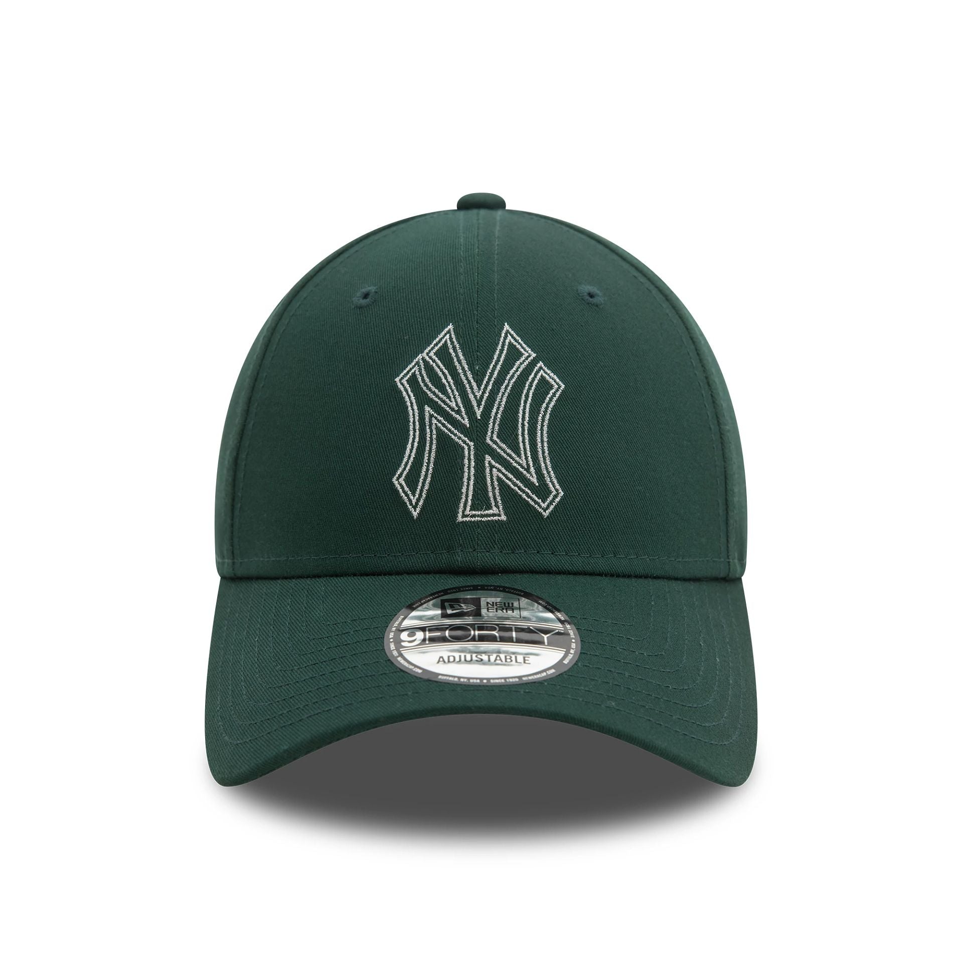 New York Yankees Metallic Outline Dark Green 9FORTY Cap