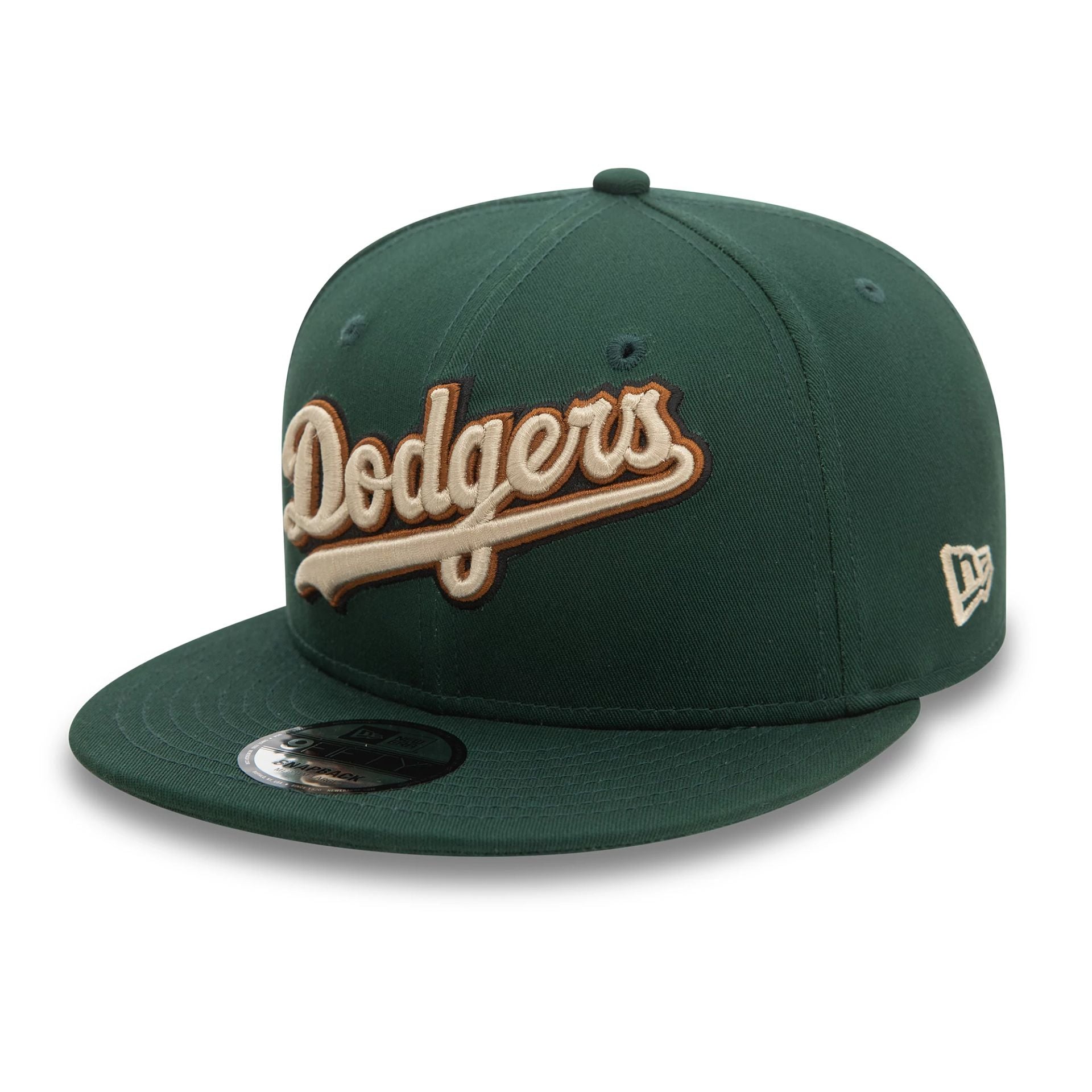 LA Dodgers Wordmark Patch Dark Green 9FIFTY Cap