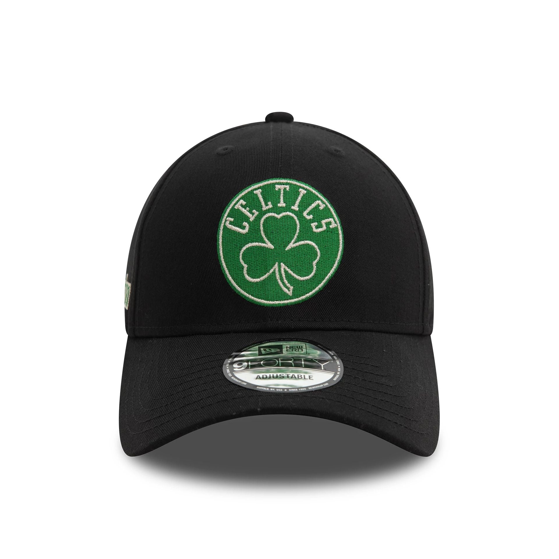 Boston Celtics NBA Metallic Black 9FORTY Adjustable Cap