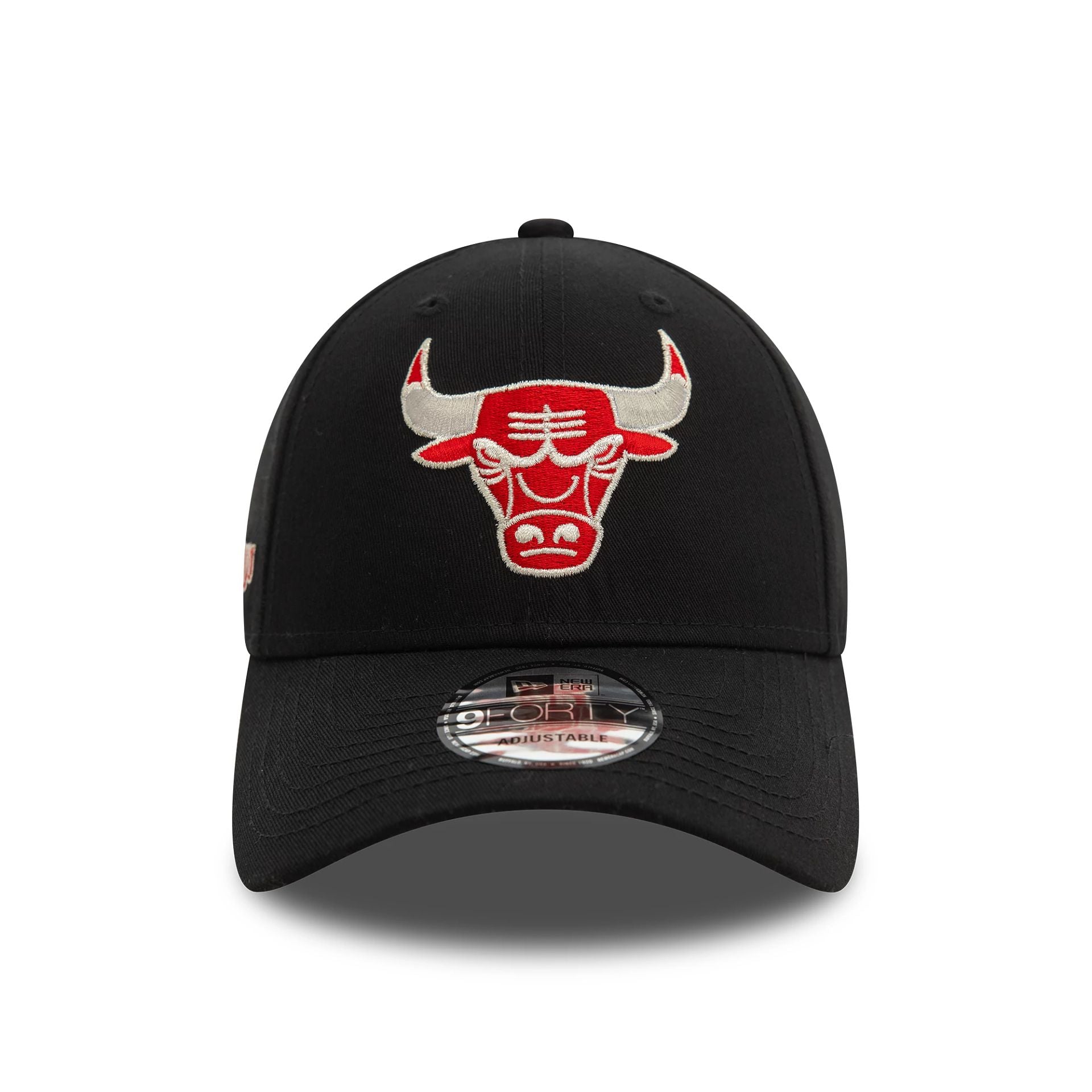 Chicago Bull NBA Metallic Black 9FORTY Adjustable Cap