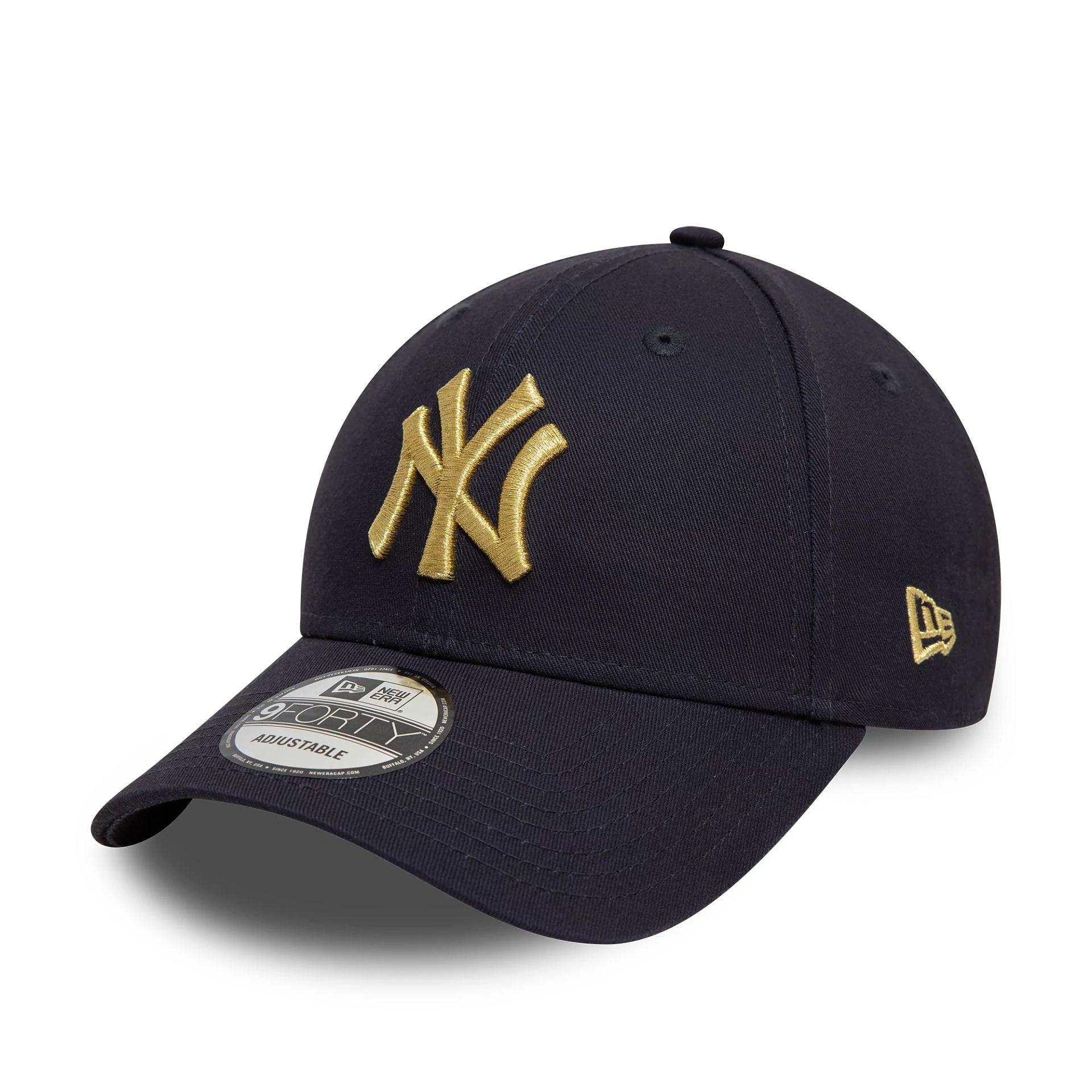 New York Yankees Metallic Navy 9FORTY Adjustable Cap