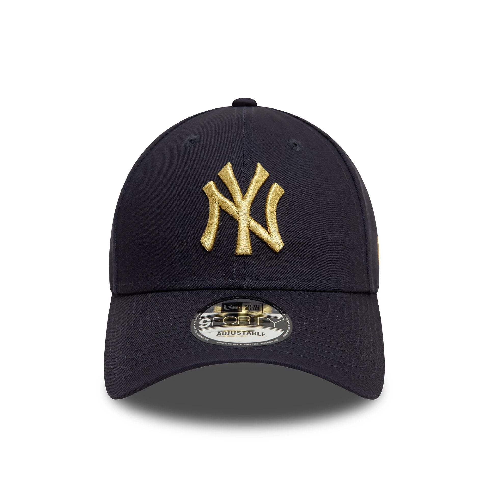 New York Yankees Metallic Navy 9FORTY Adjustable Cap