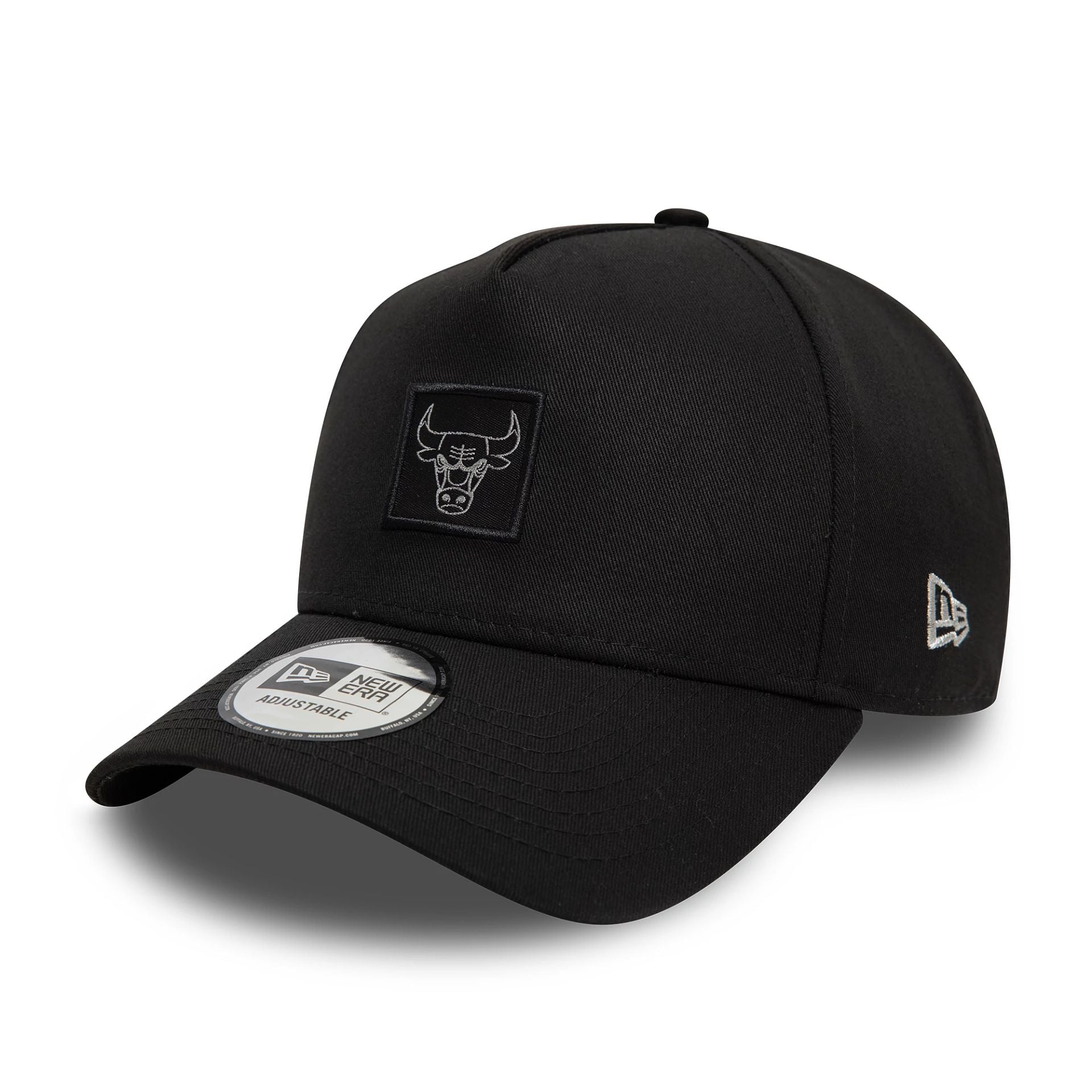 Chicago Bulls Metallic Black 9FORTY A-Frame Adjustable Cap